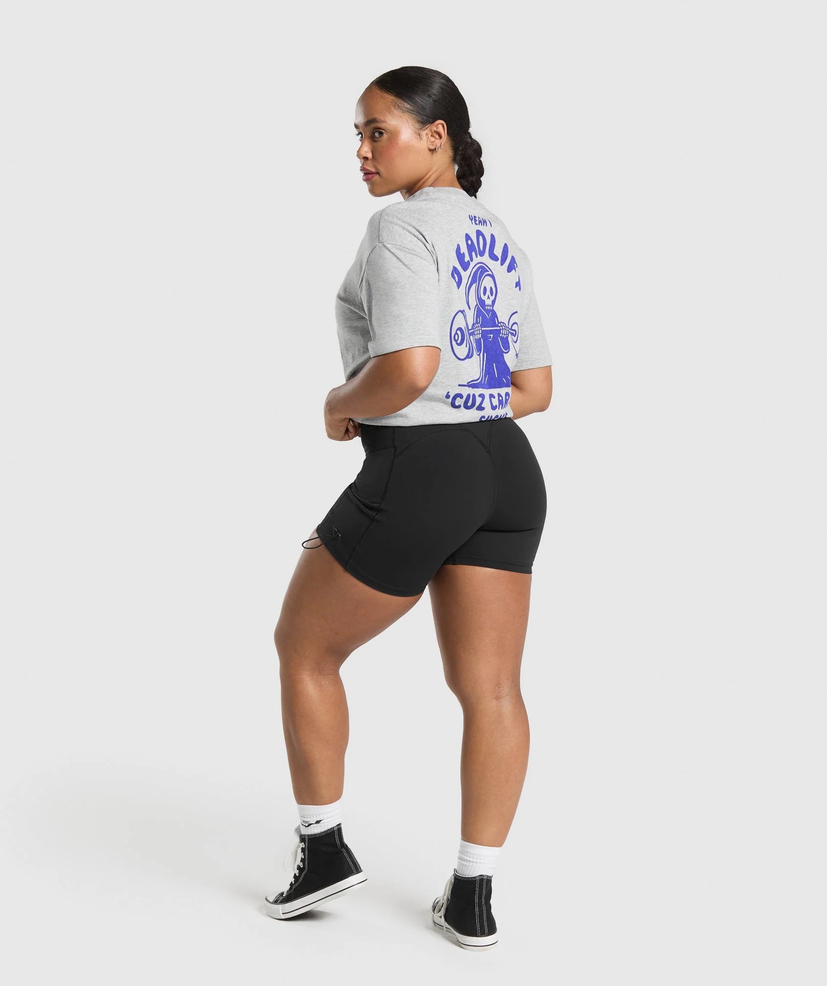 Graphic Reaper Oversized Tee