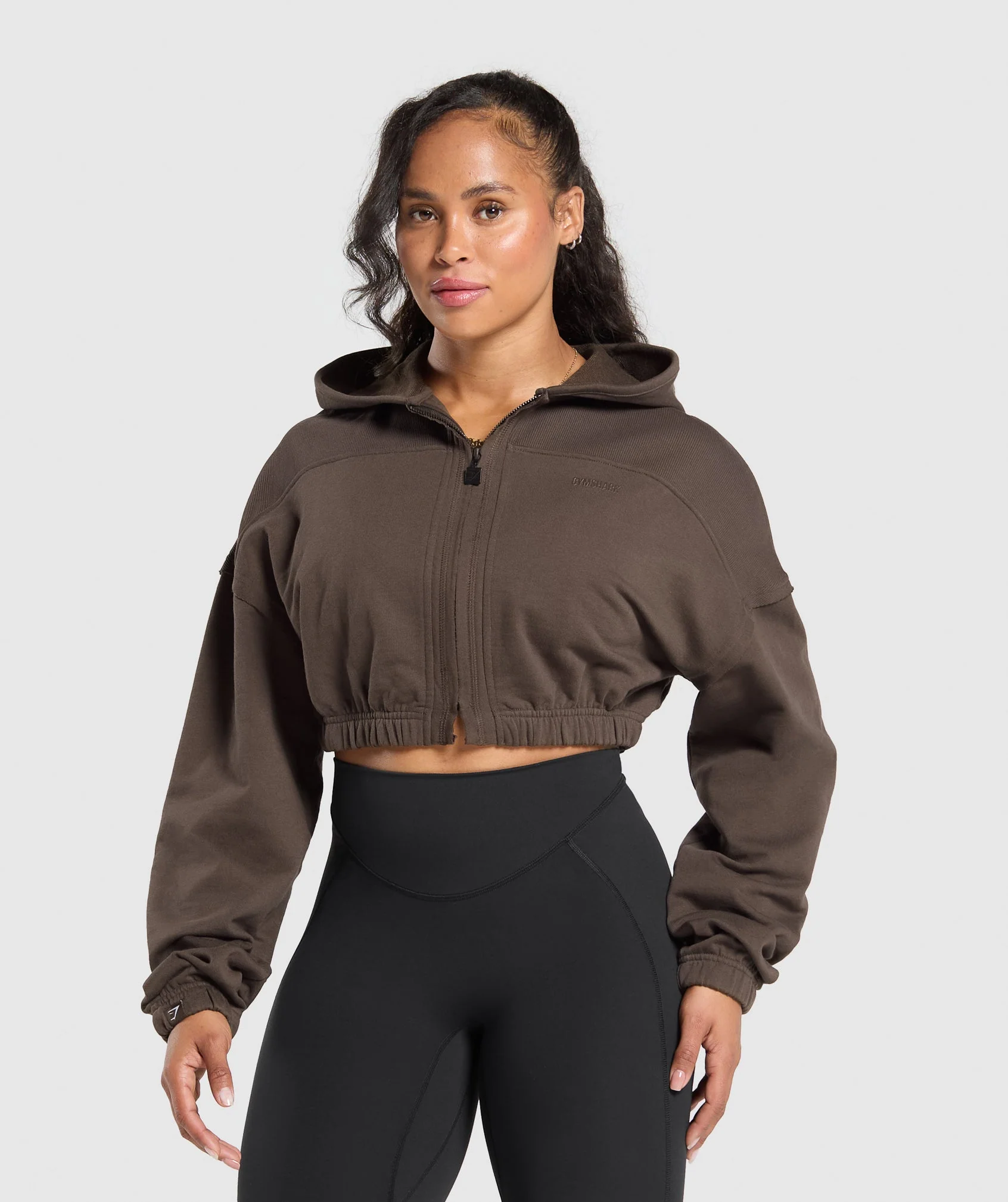 Superset Crop Zip Hoodie