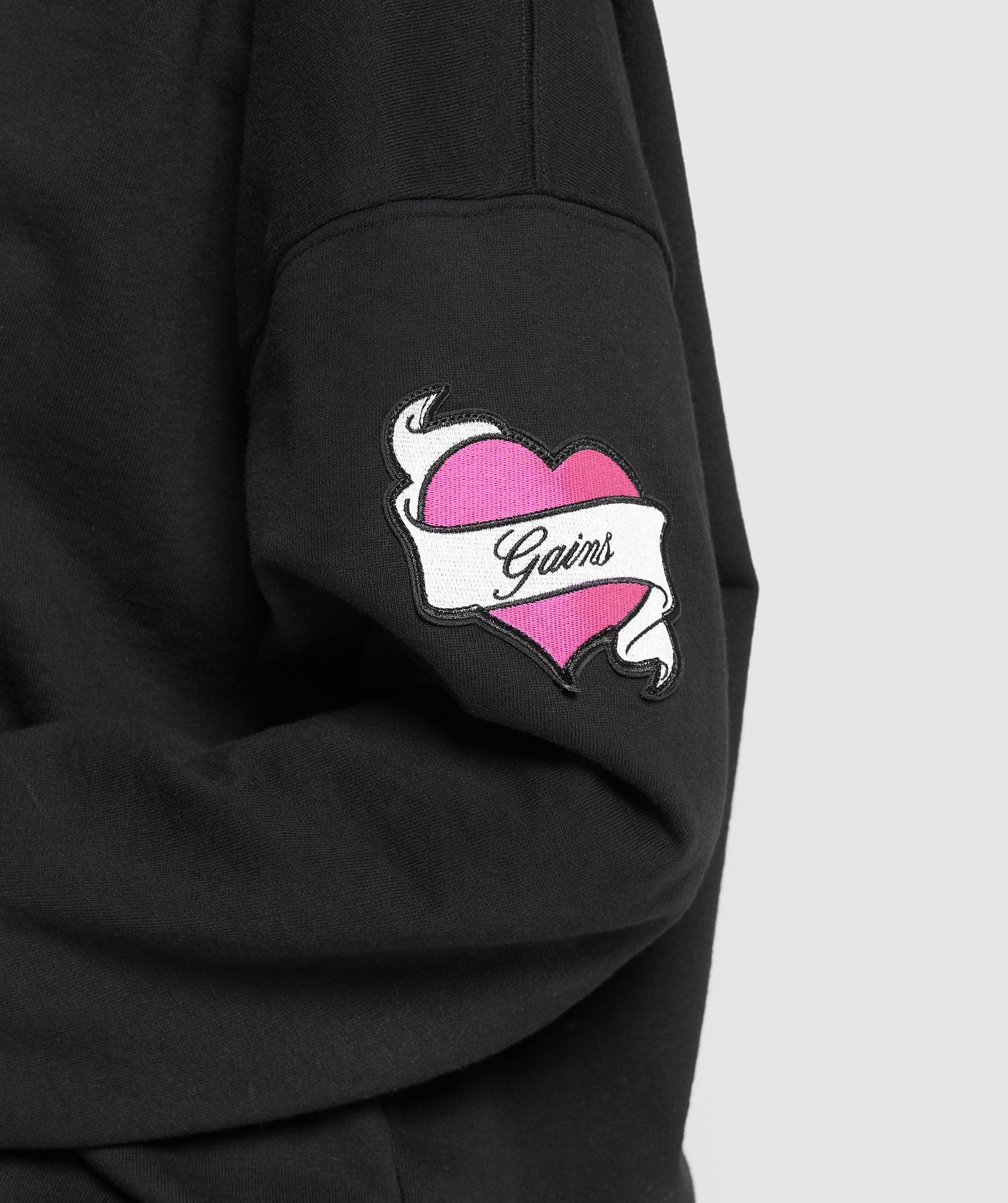 Tattoo Oversized Hoodie