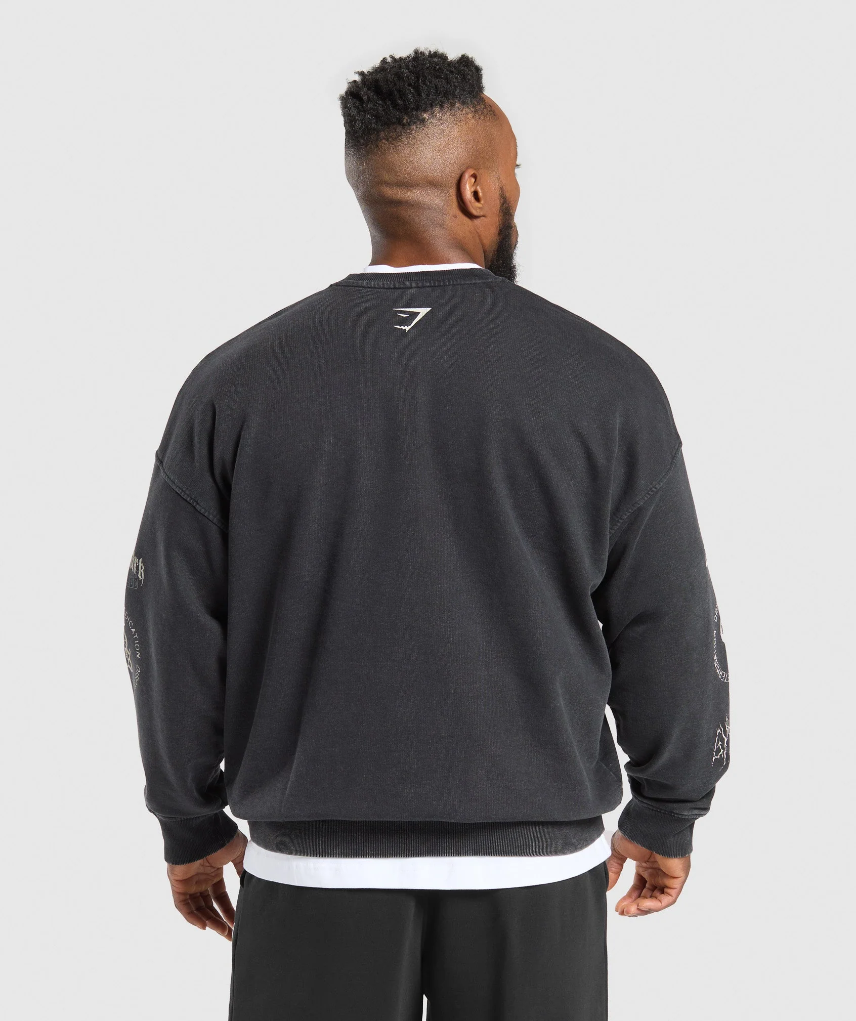 Distressed Graphic Crew