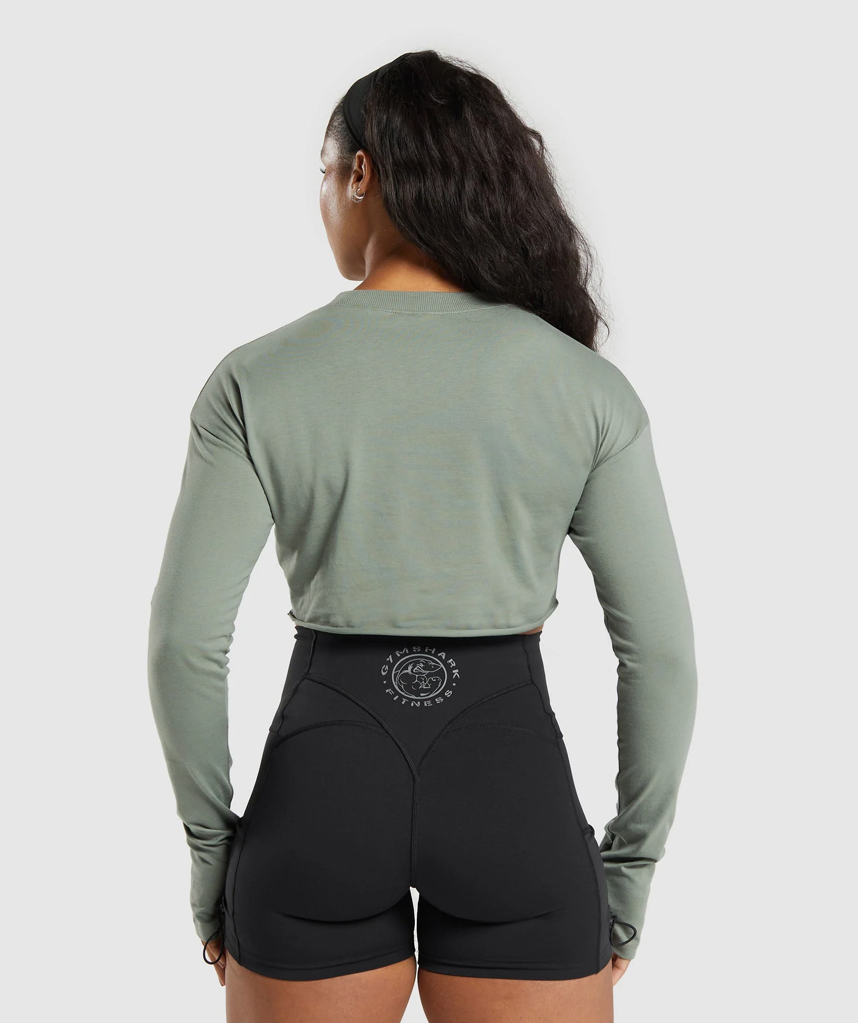 Lifting Long Sleeve Crop Top