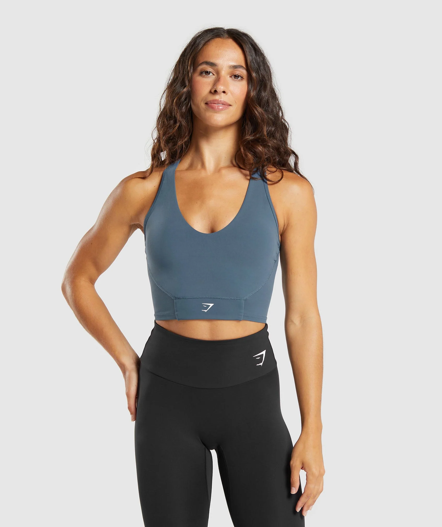 Crop Mesh Tank