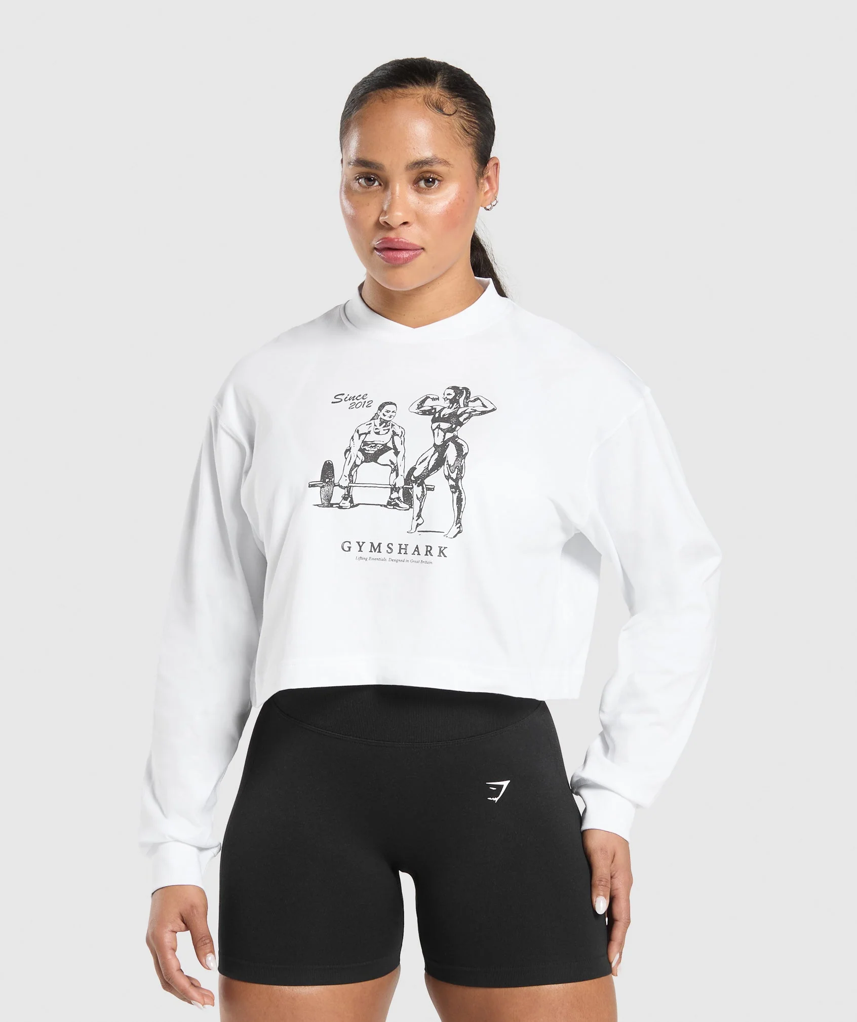 Two Strong Women Midi Long Sleeve Top