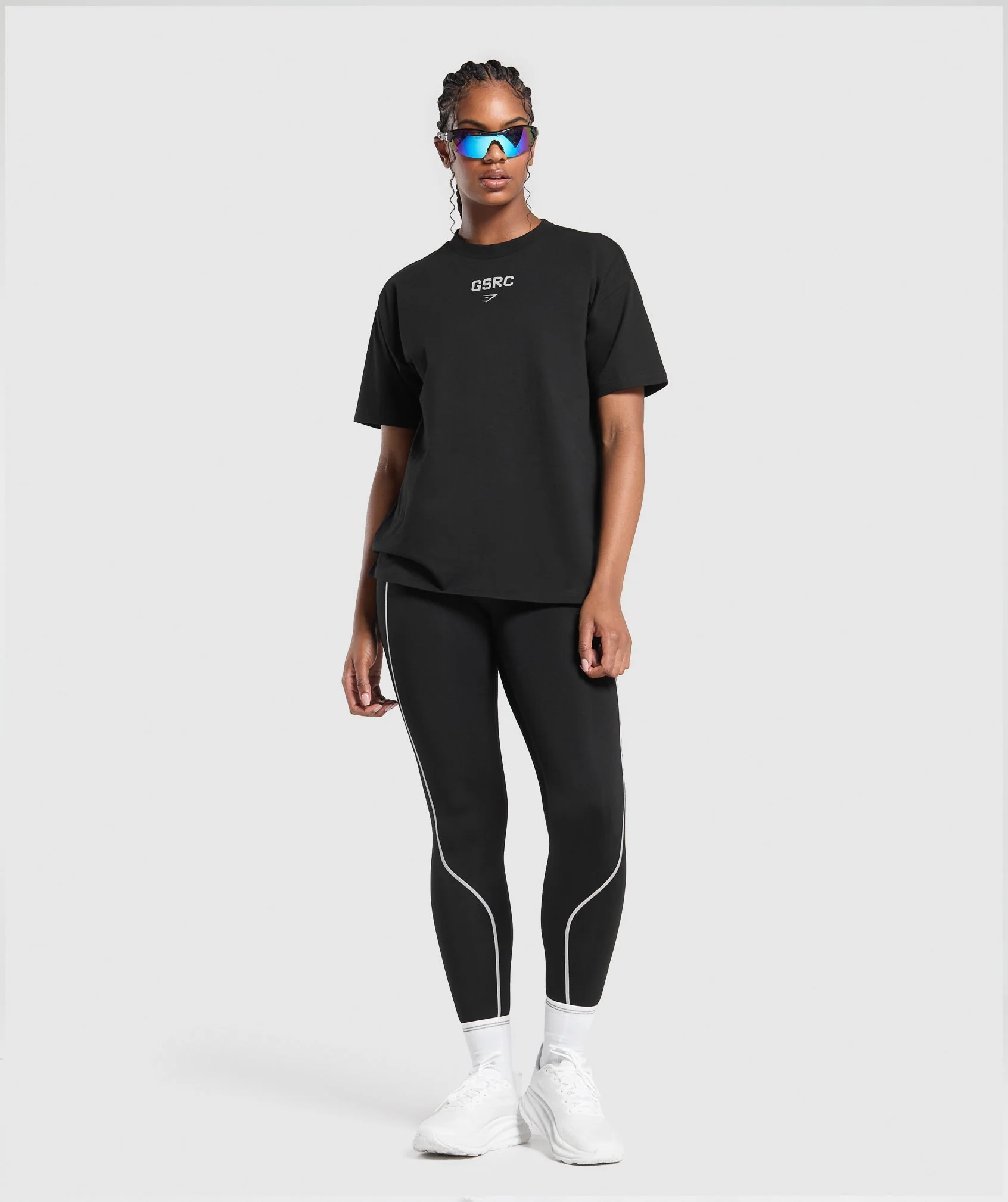 Running Graphic Oversized T-Shirt
