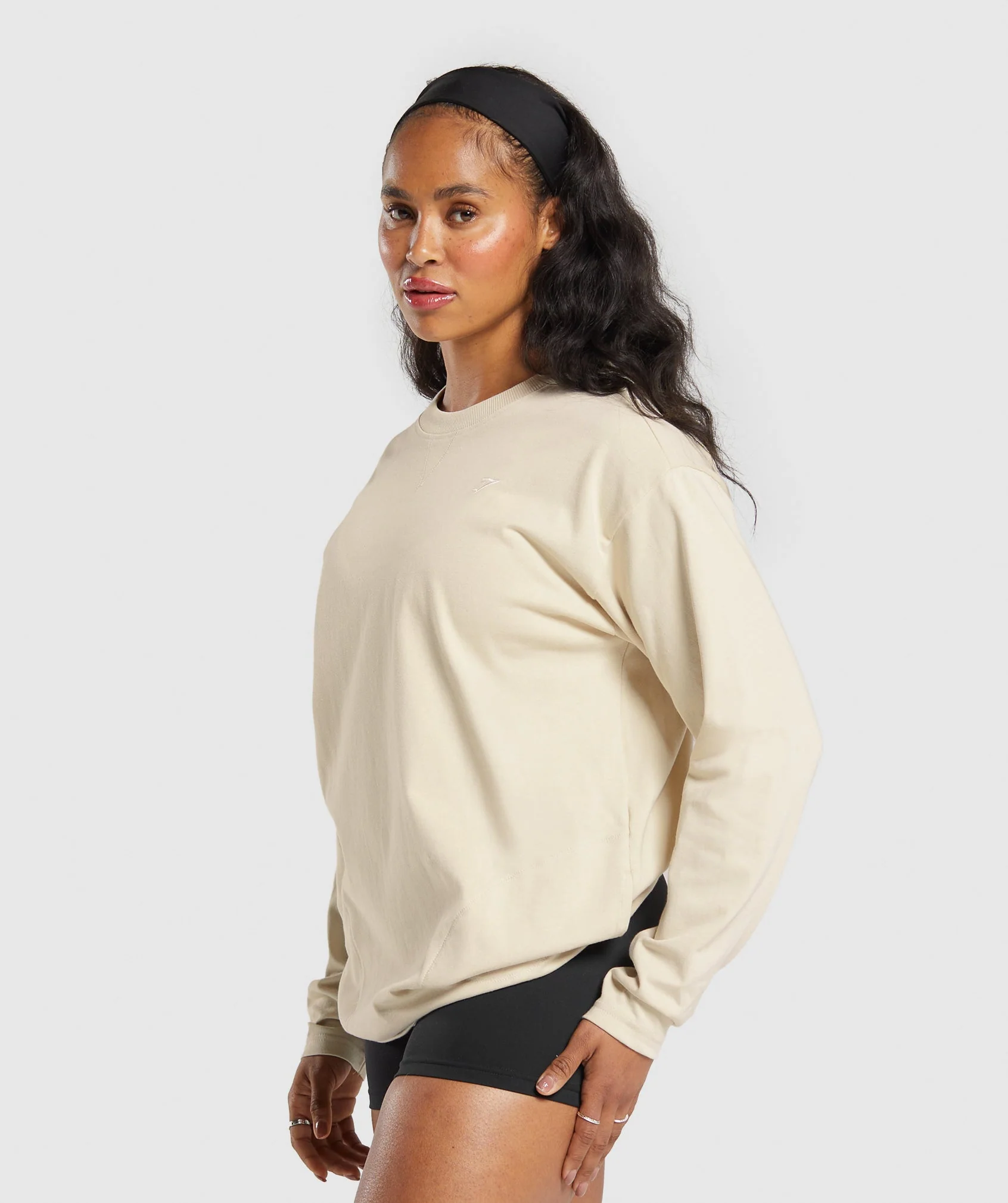 Heavyweight Cotton Long Sleeve Top