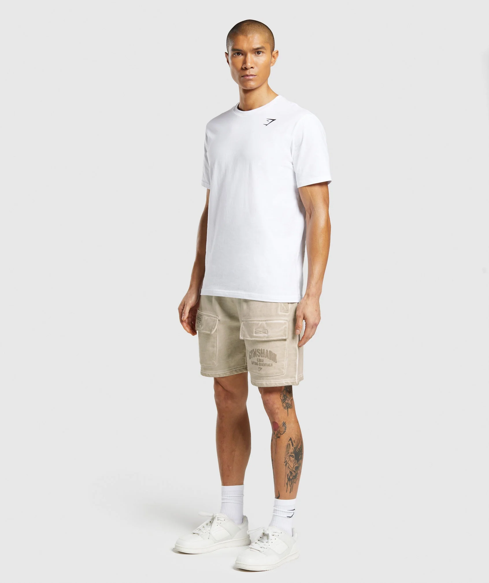 Heavyweight Washed Cargo Shorts