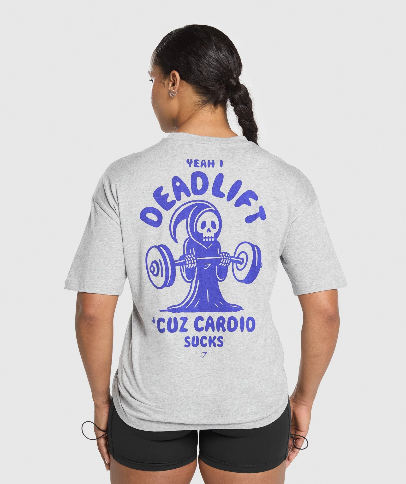 Graphic Reaper Oversized Tee