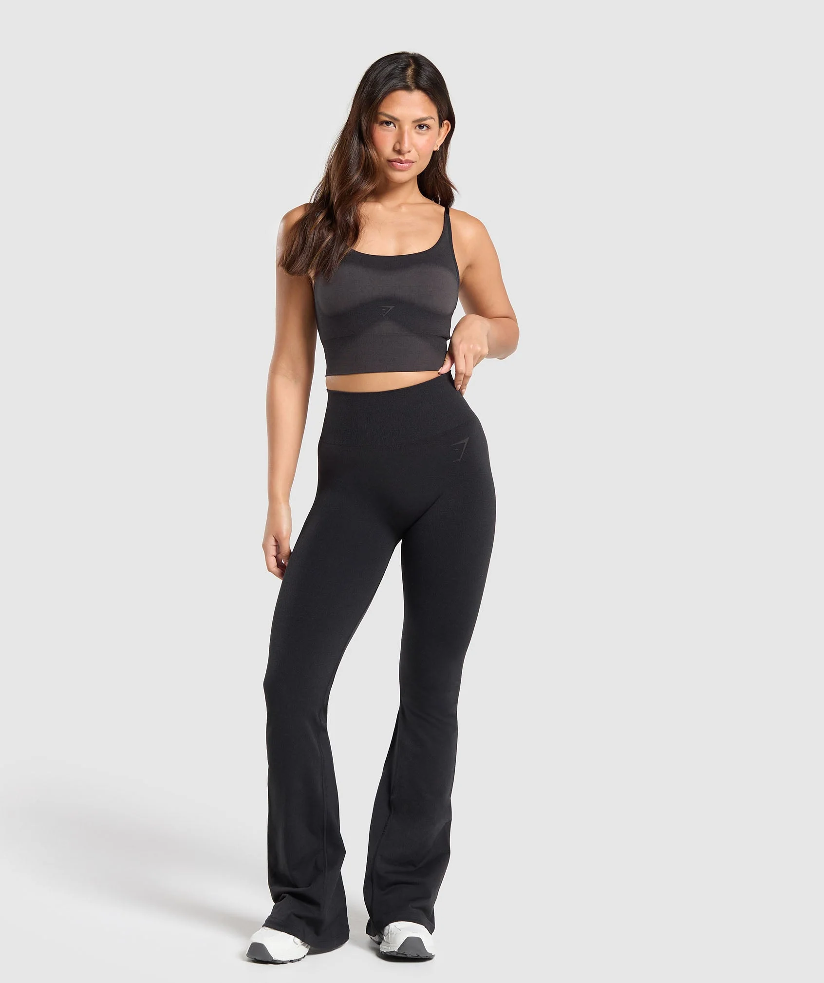 Blur Seamless Flared Leggings