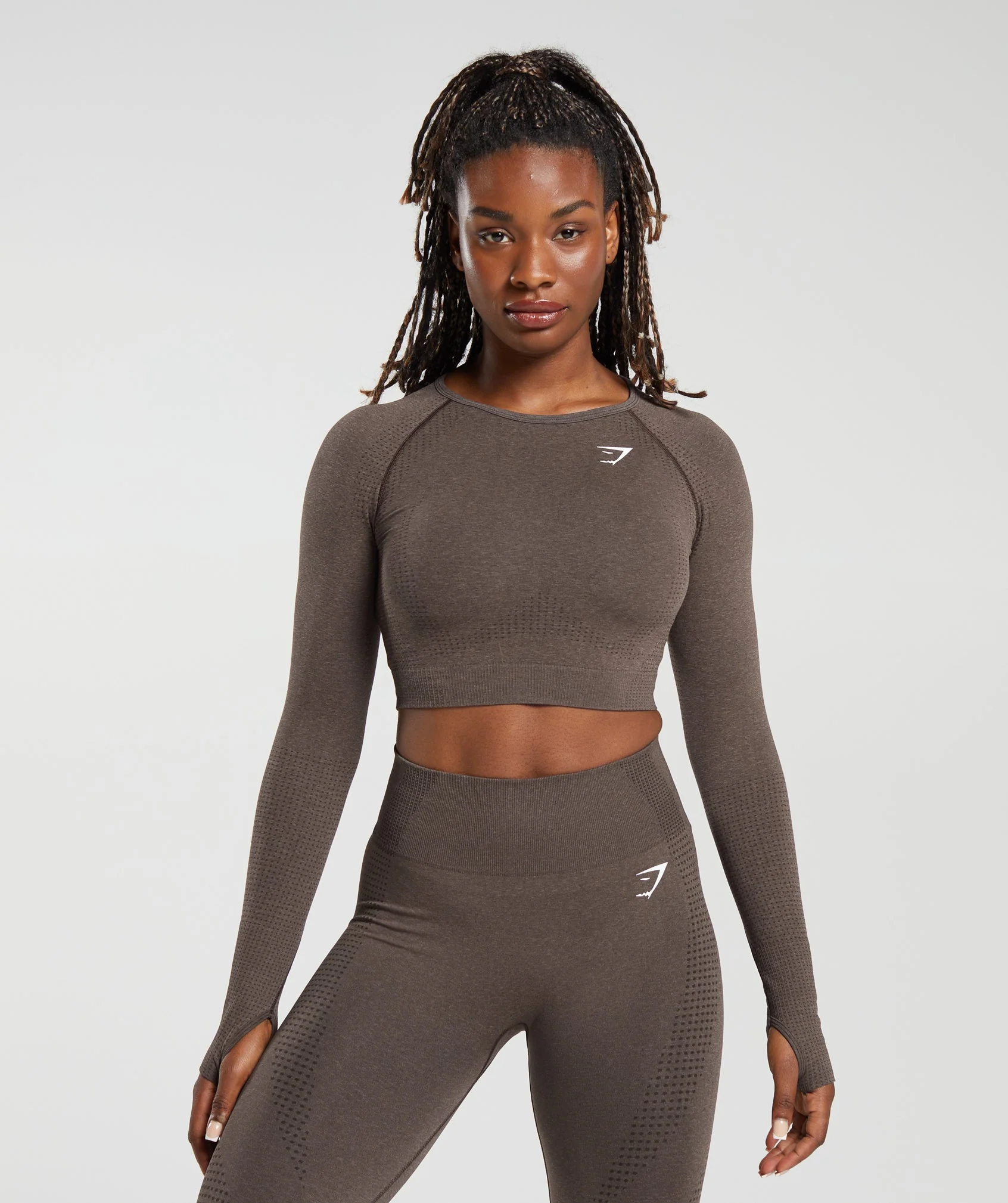 Vital Seamless 2.0 Long Sleeve Crop Top