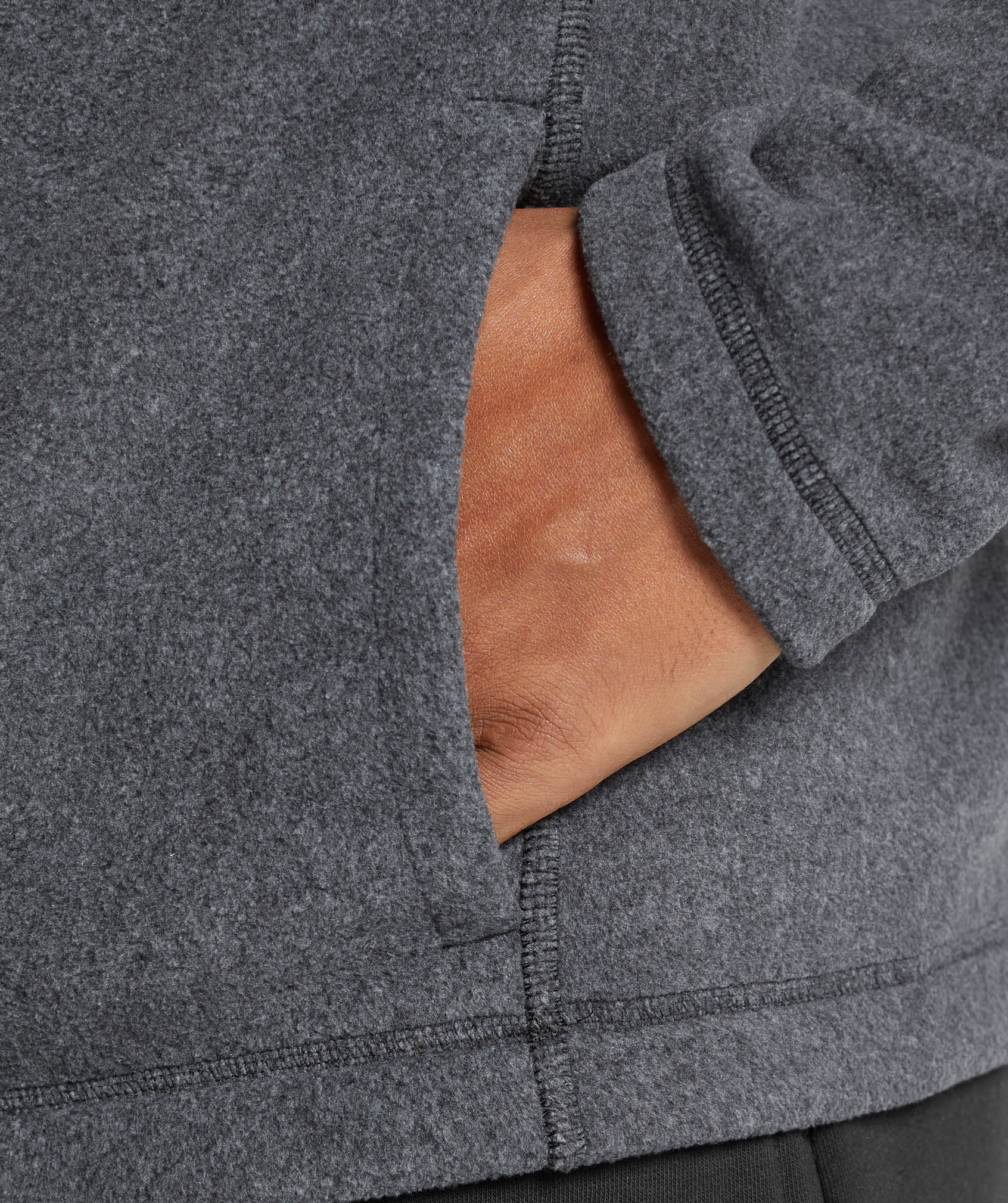 Fleece Zip Through Jacket