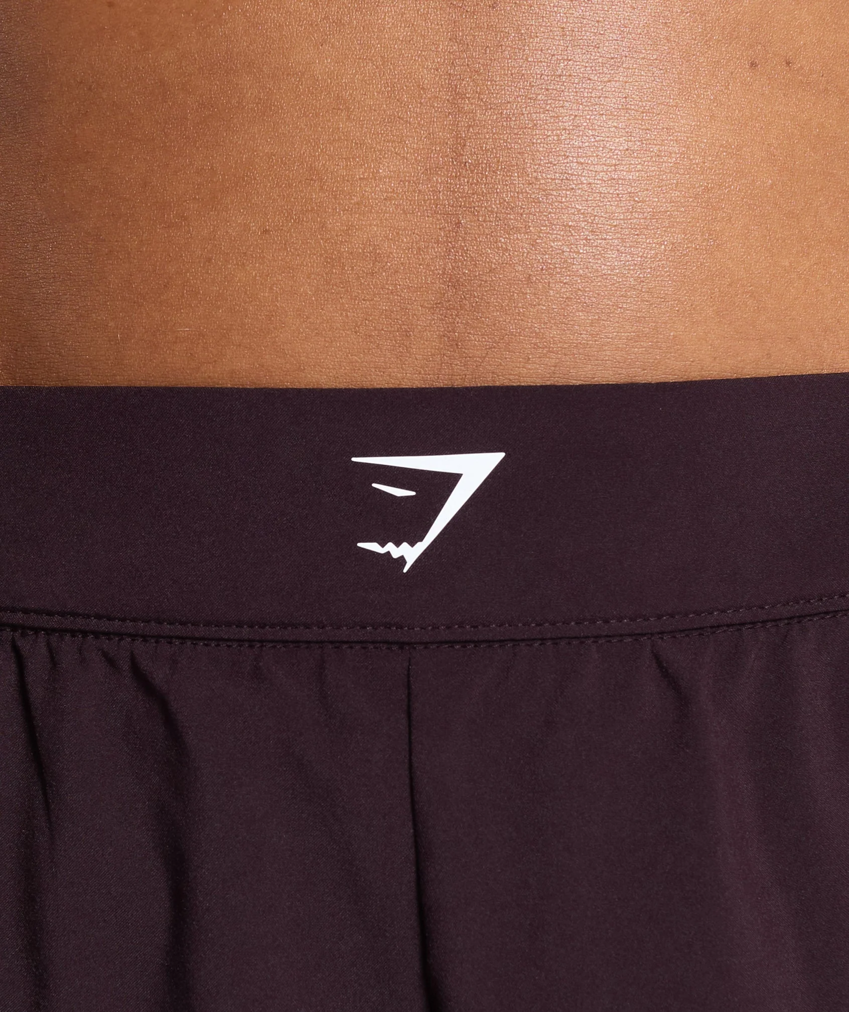 Scallop Hem Shaped Shorts