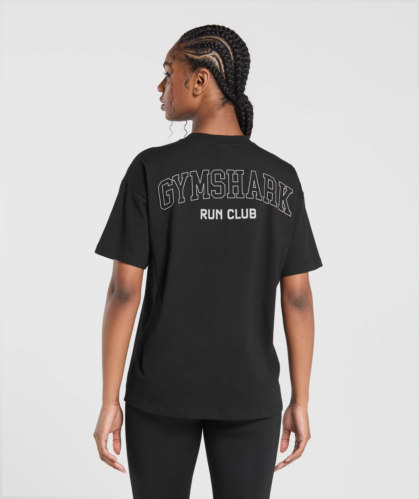 Running Graphic Oversized T-Shirt