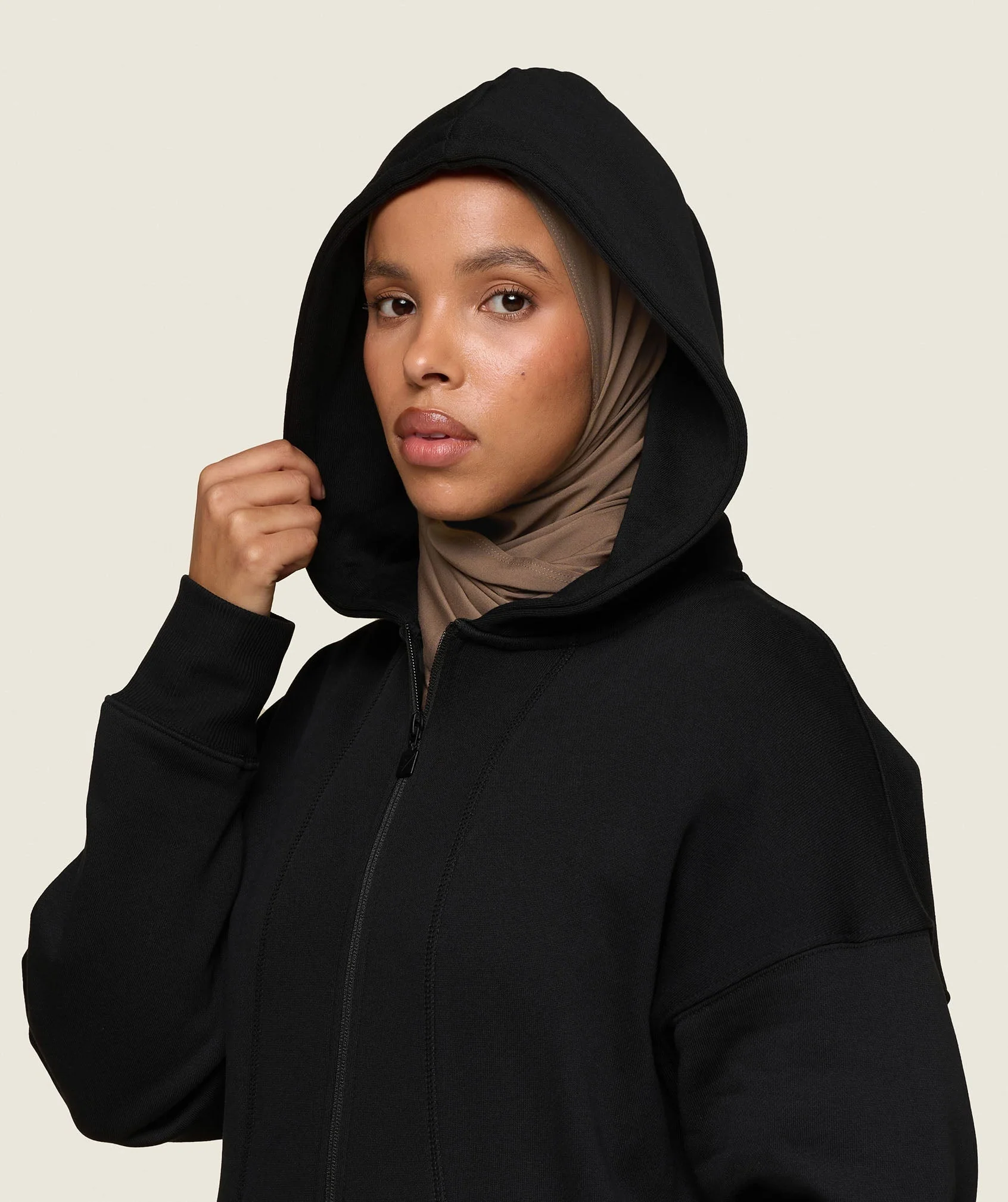 GS x Leana Deeb Oversized Longline Zip Through