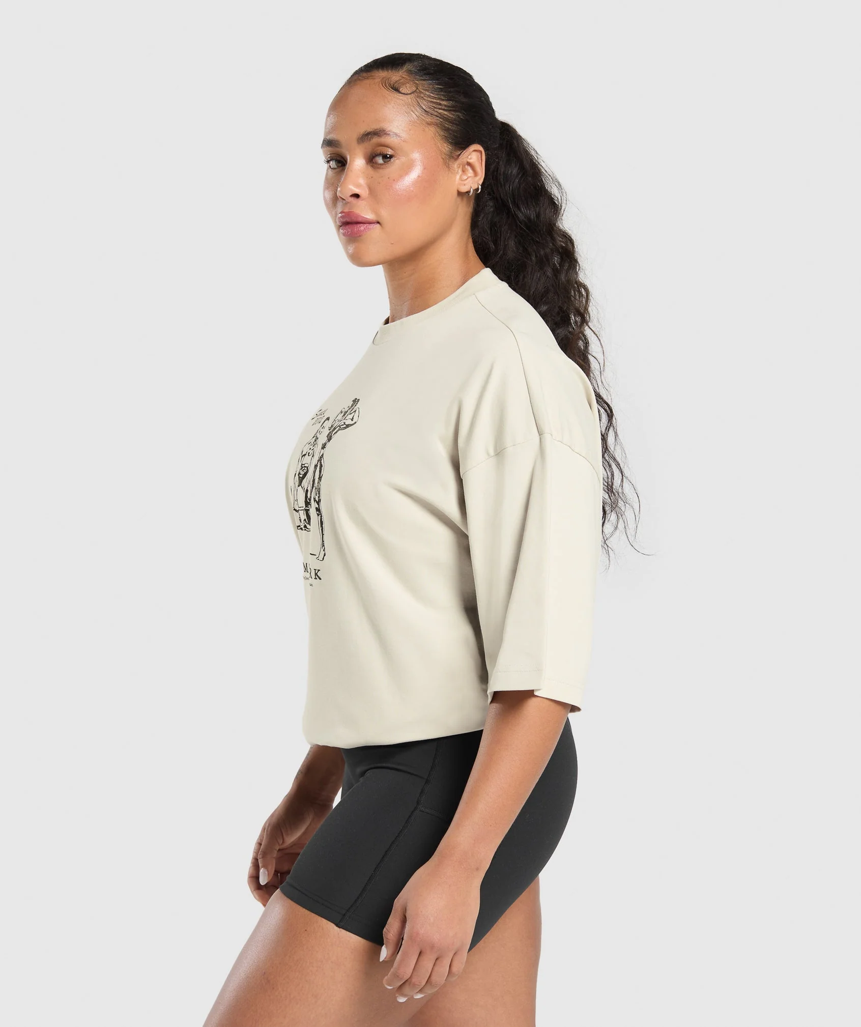 Two Strong Women Oversized T-Shirt