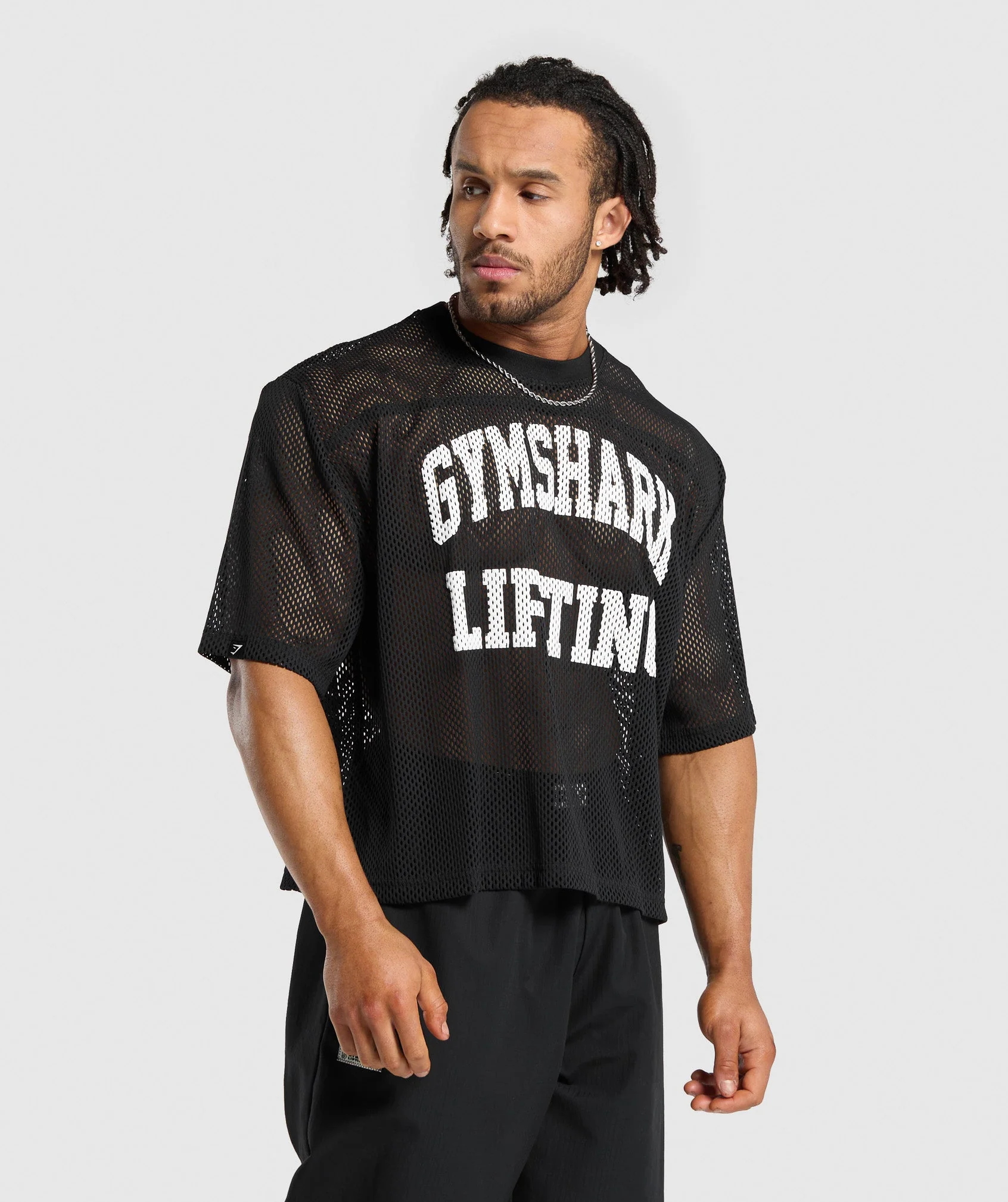 Mesh Oversized T-Shirt