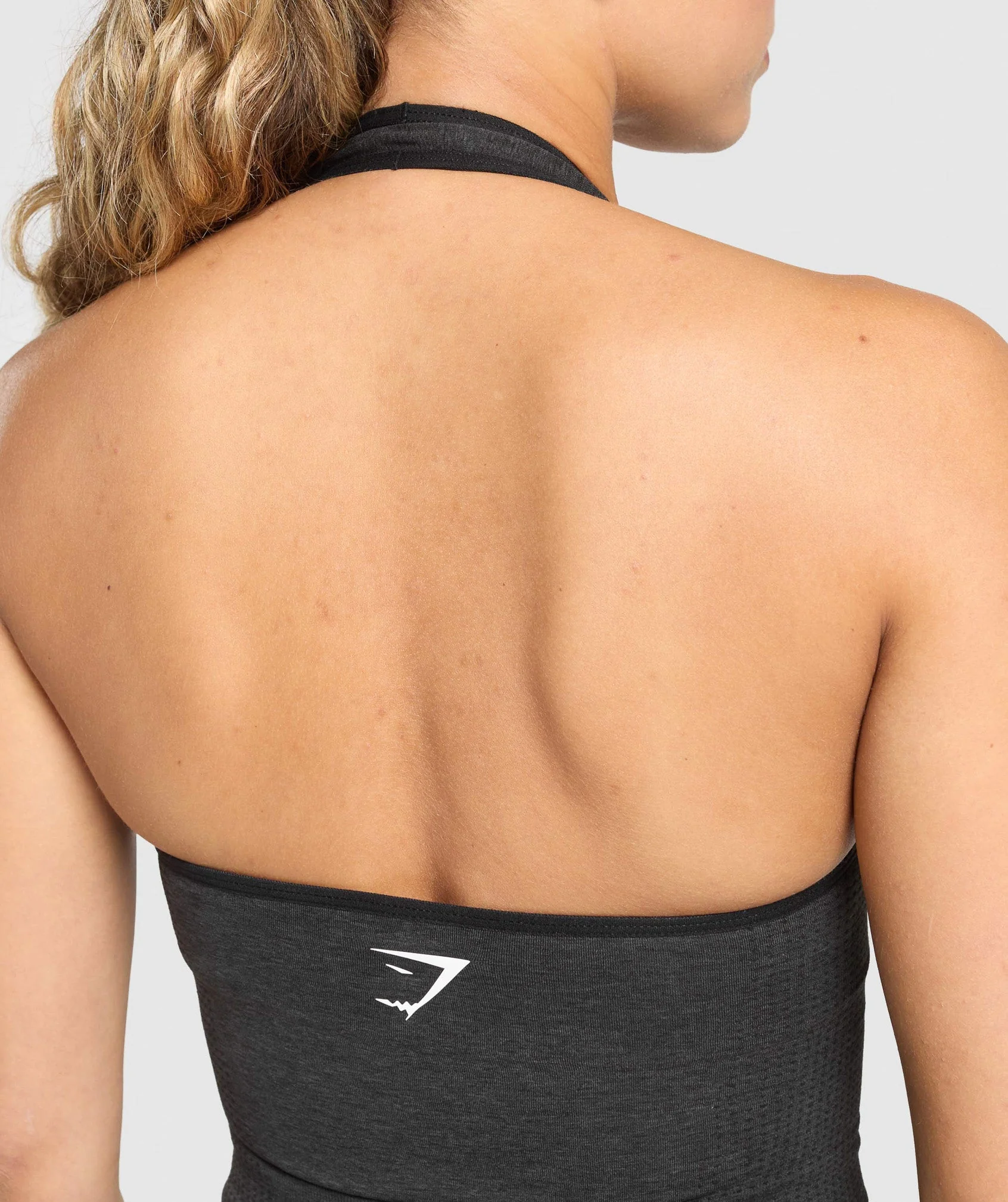 Vital Seamless Halter Neck Tank With Shelf