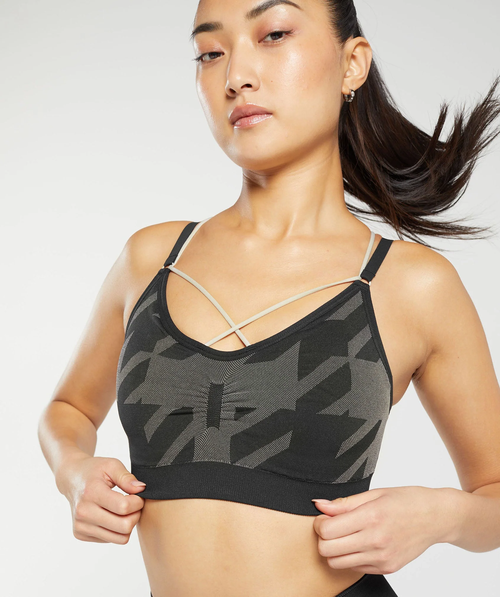 Apex Limit Seamless Ruched Sports Bra