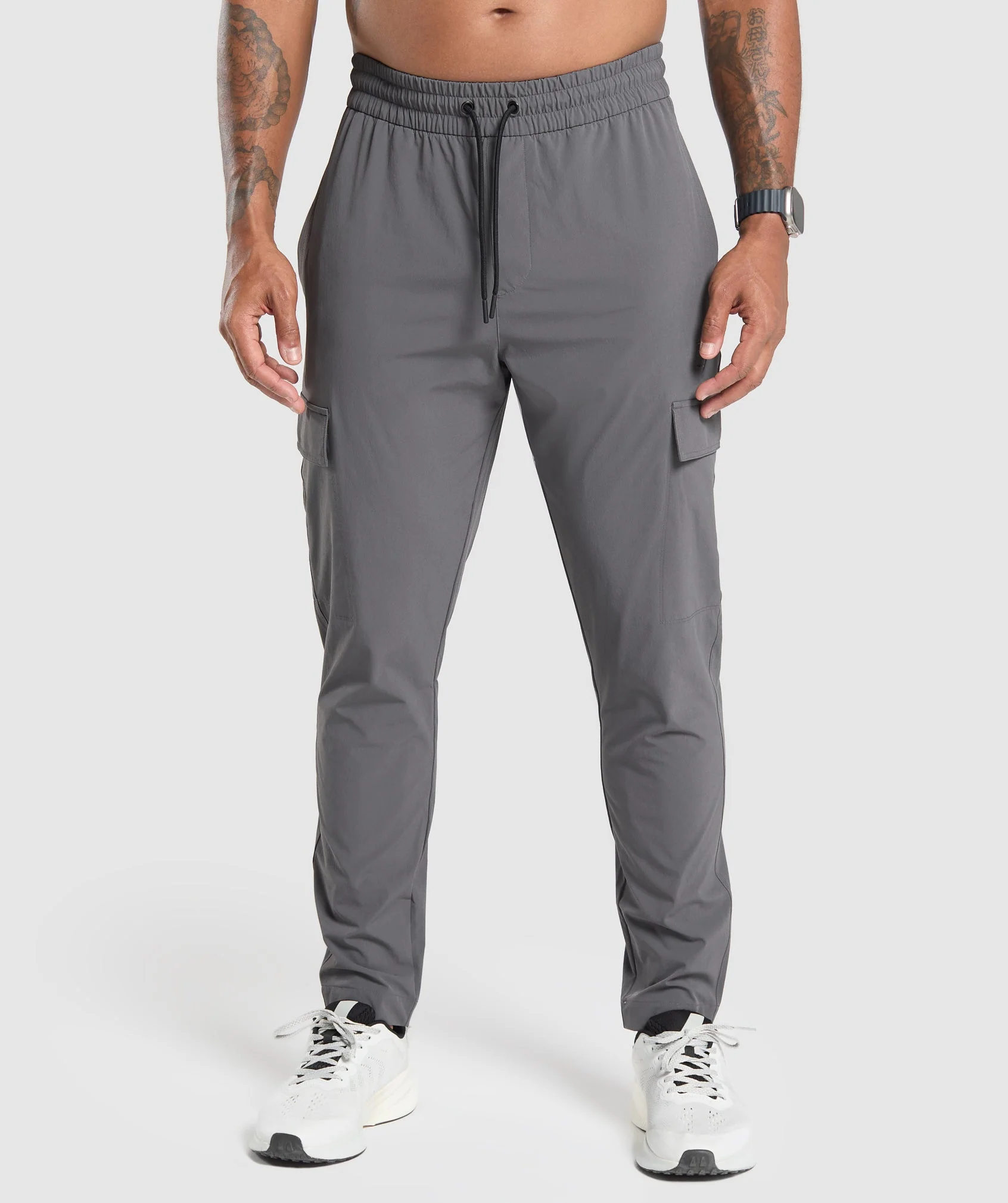 Stretch Woven Cargo Pants