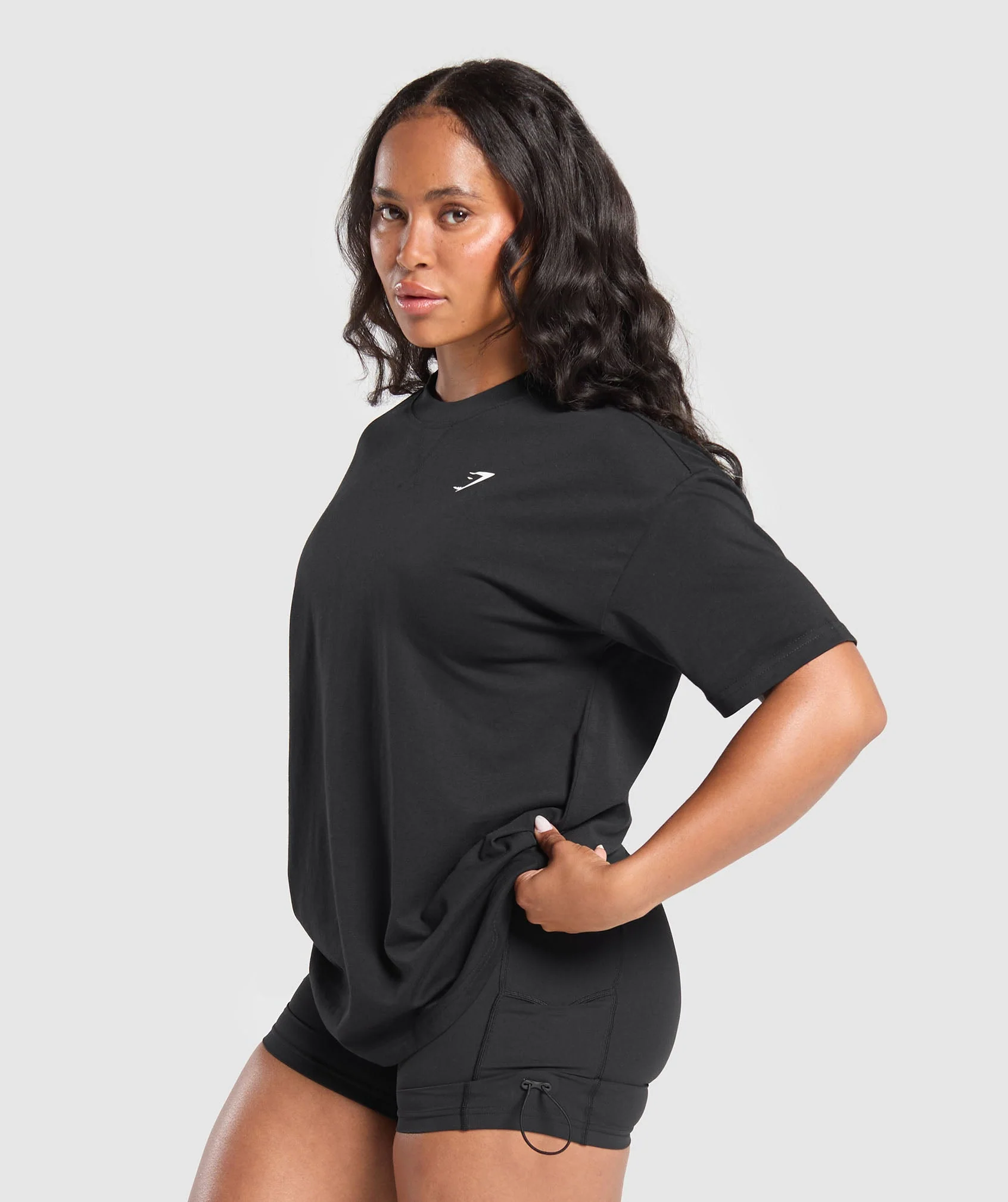 Adapt Camo Graphic Oversized Top