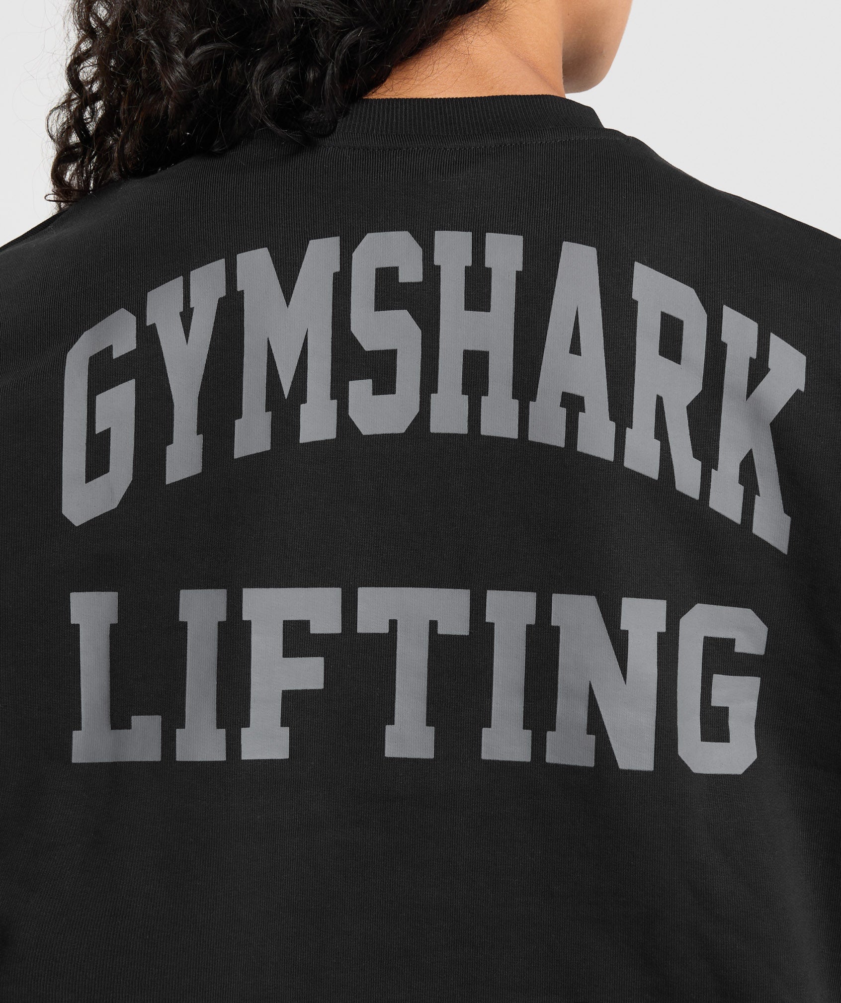 Lifting Graphic Midi Sweatshirt