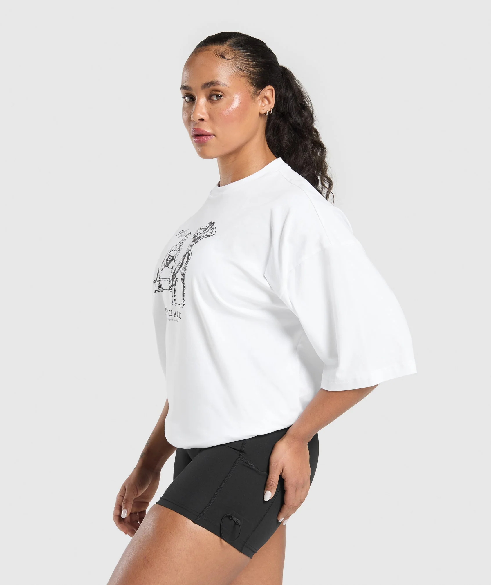 Two Strong Women Oversized T-Shirt
