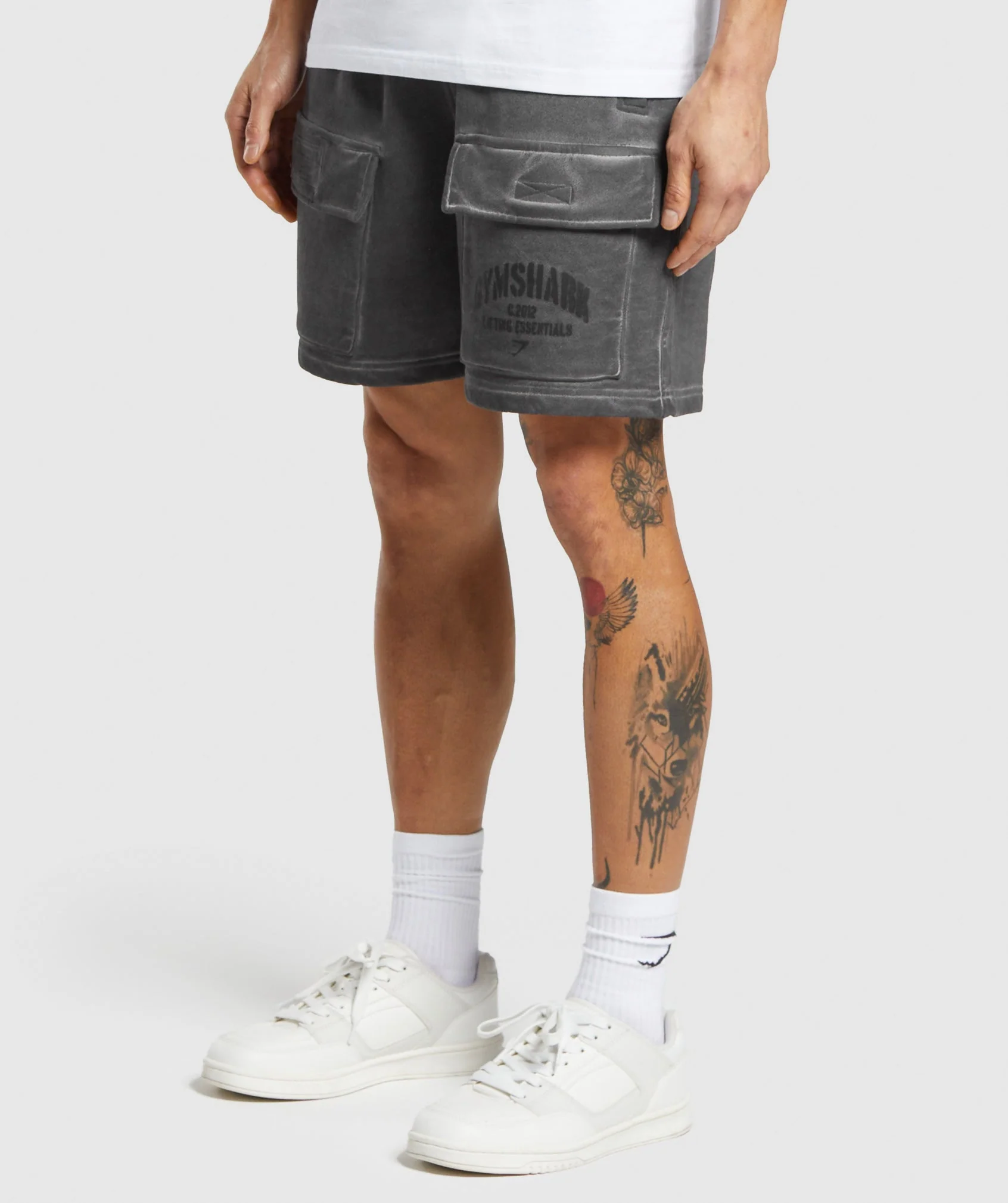 Heavyweight Washed Cargo Shorts