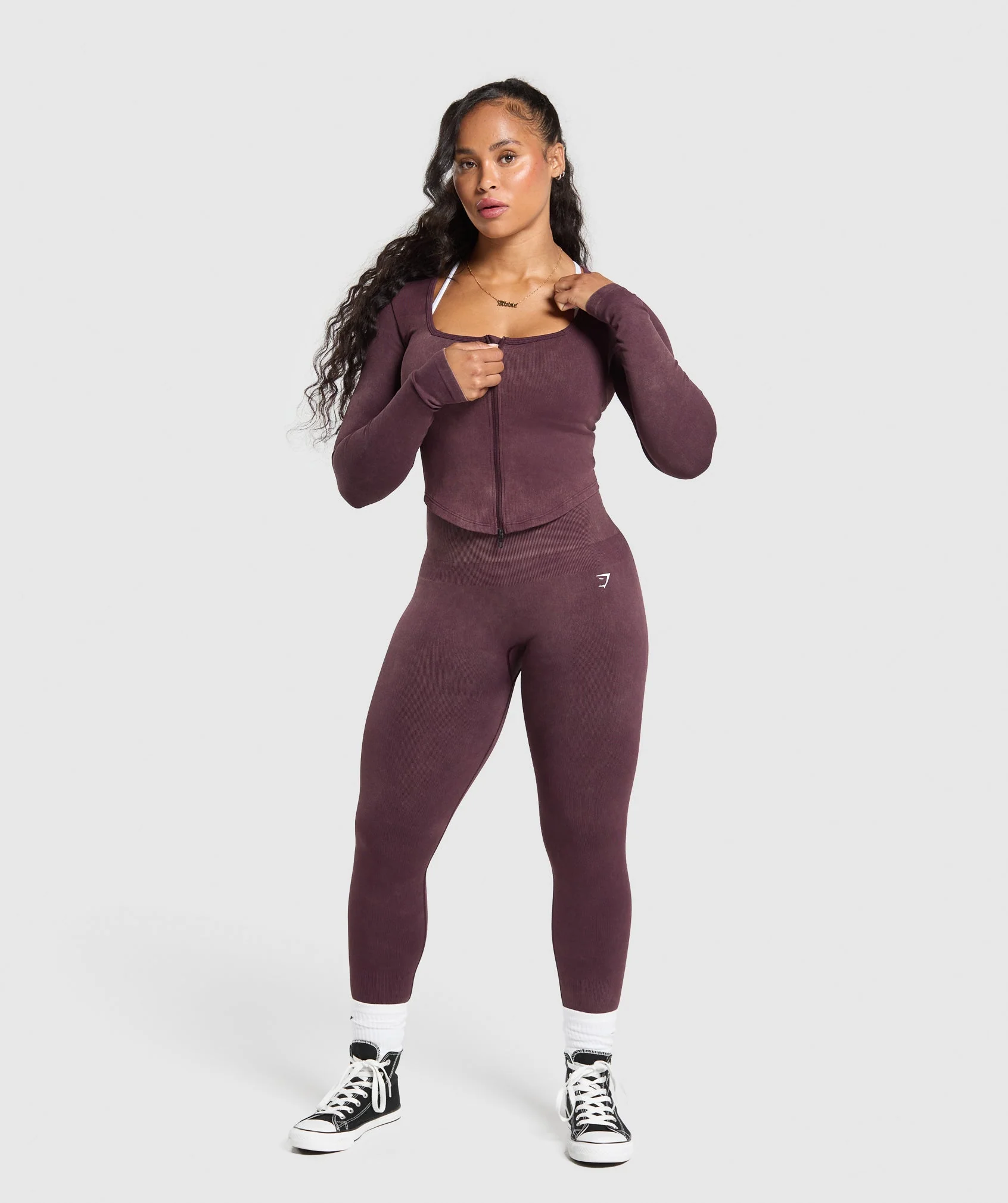 Gains Seamless Zip Up