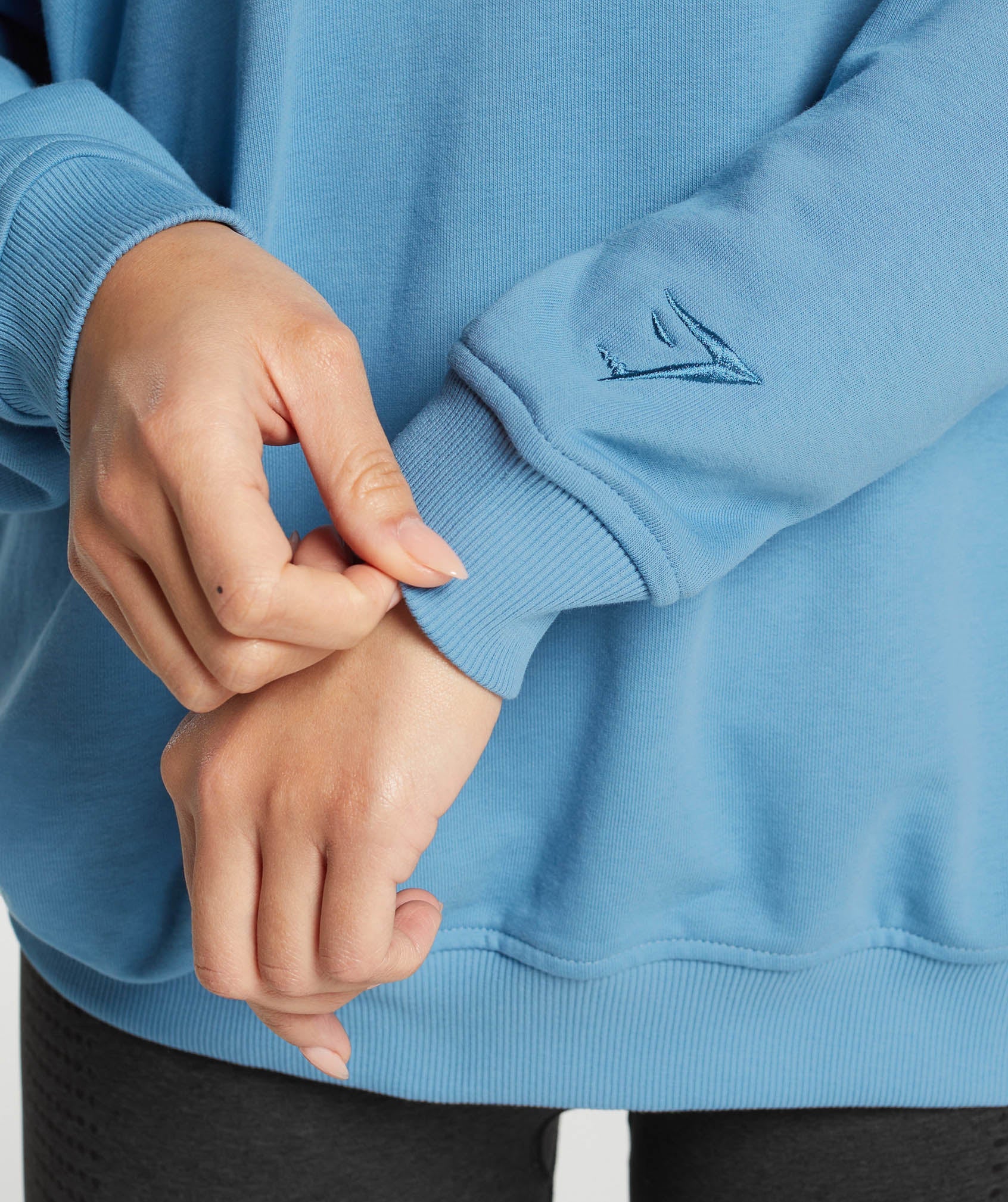 Block Oversized Hoodie