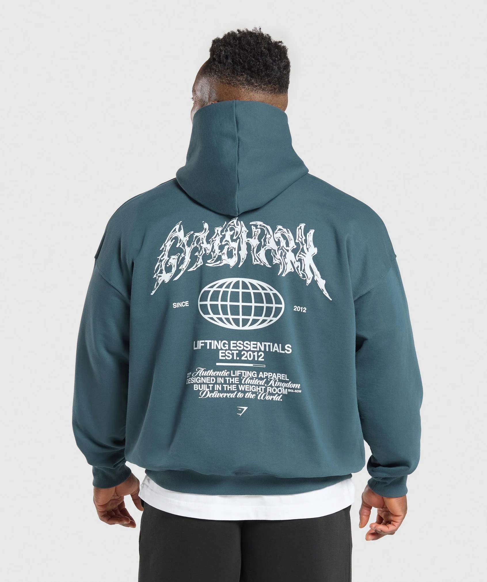 Metal Lifting Graphic Hoodie