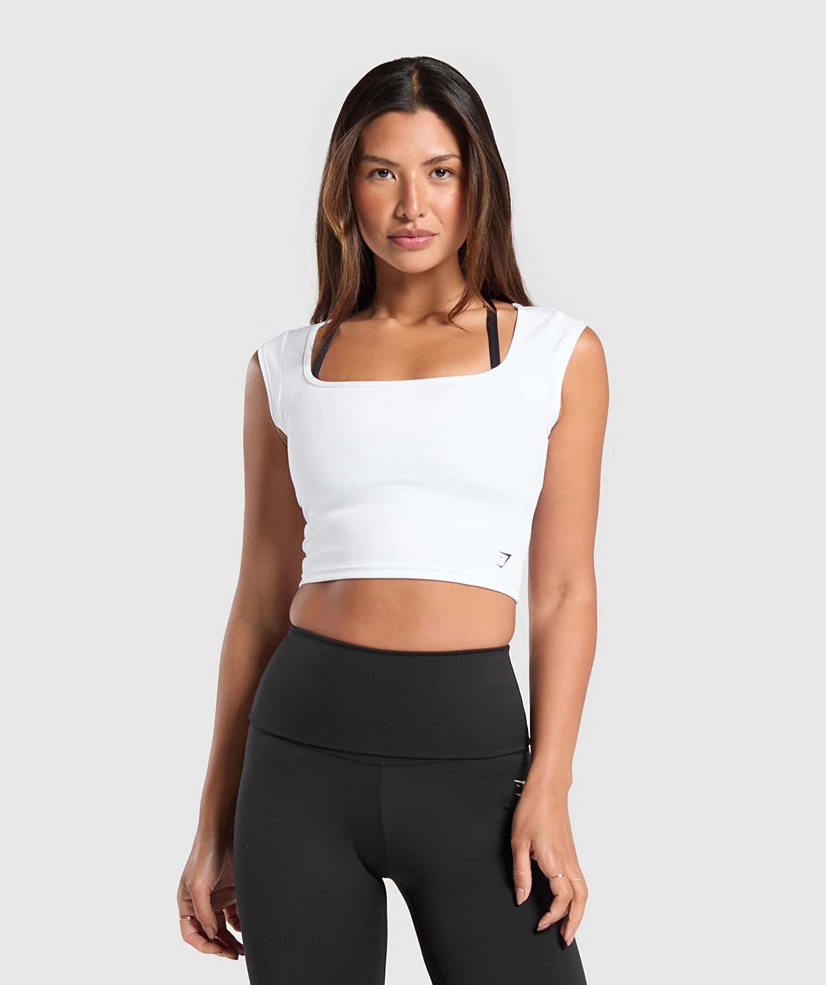 Everyday Cap Sleeve Crop Top