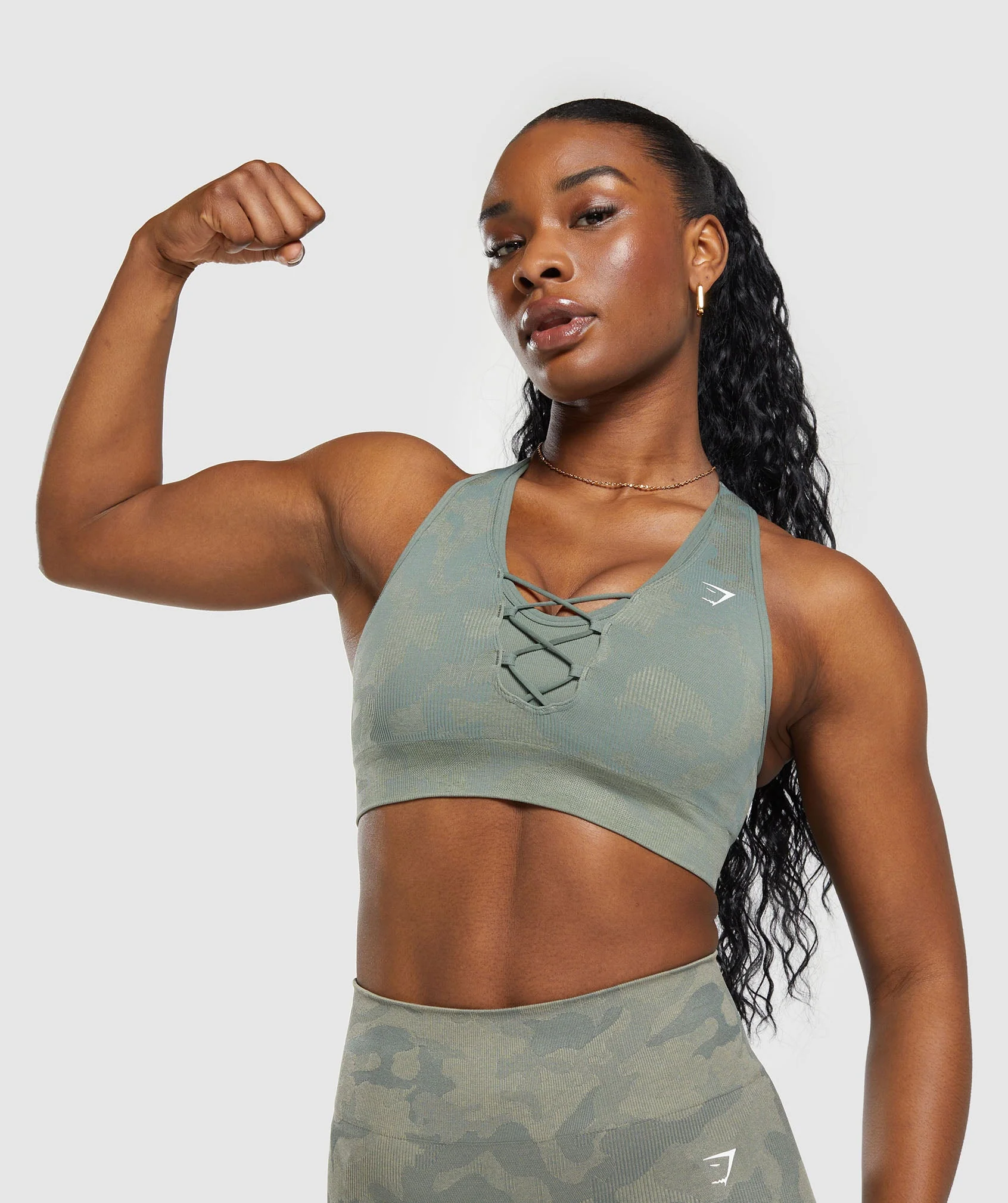 Adapt Camo Seamless Sports Bra