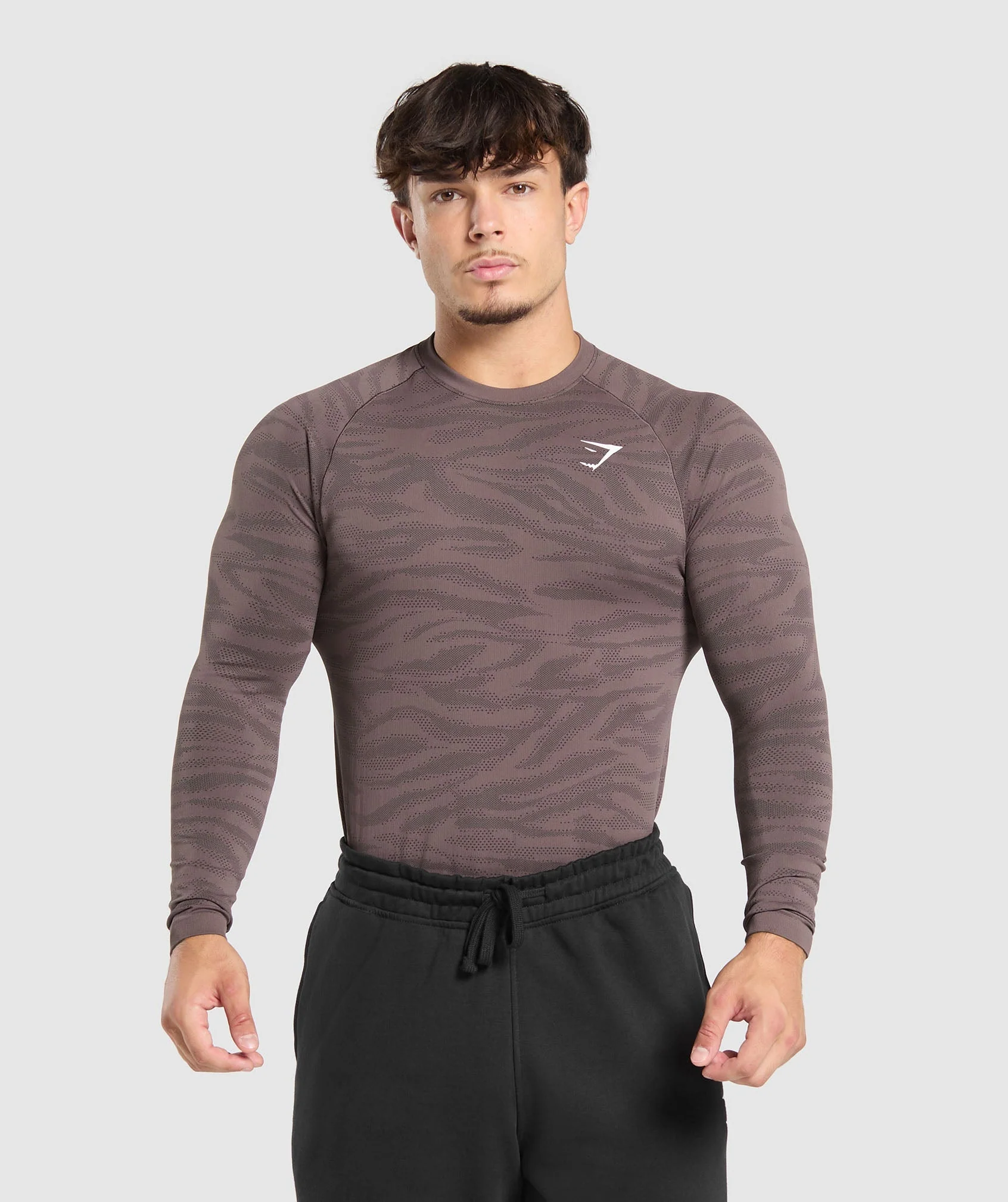 Geo Animal Seamless Long Sleeve T-Shirt