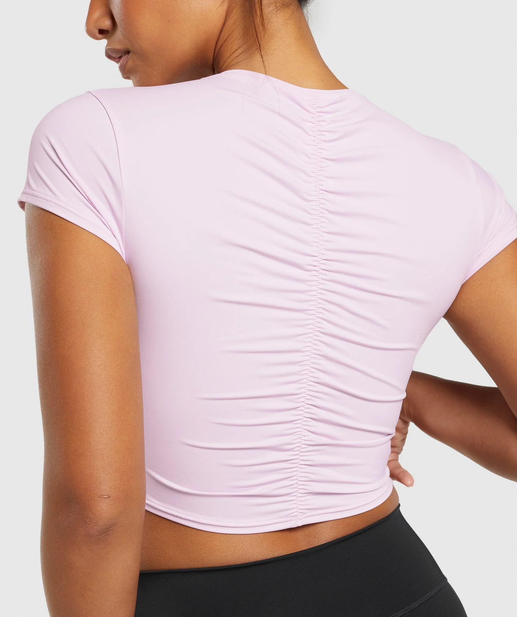 Elevate Ruched Crop Top