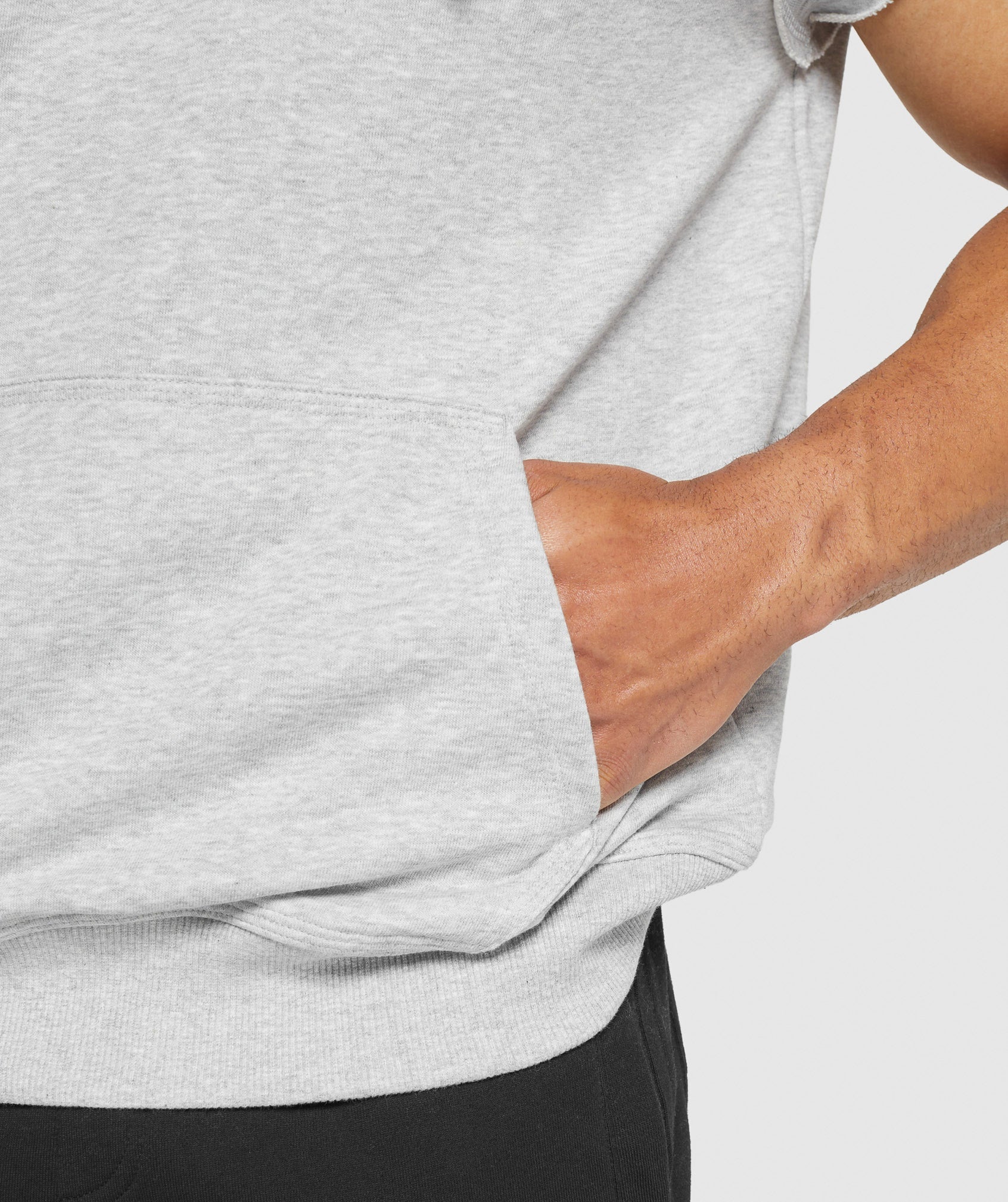 Legacy 1/4 Zip Cap Sleeve Hoodie