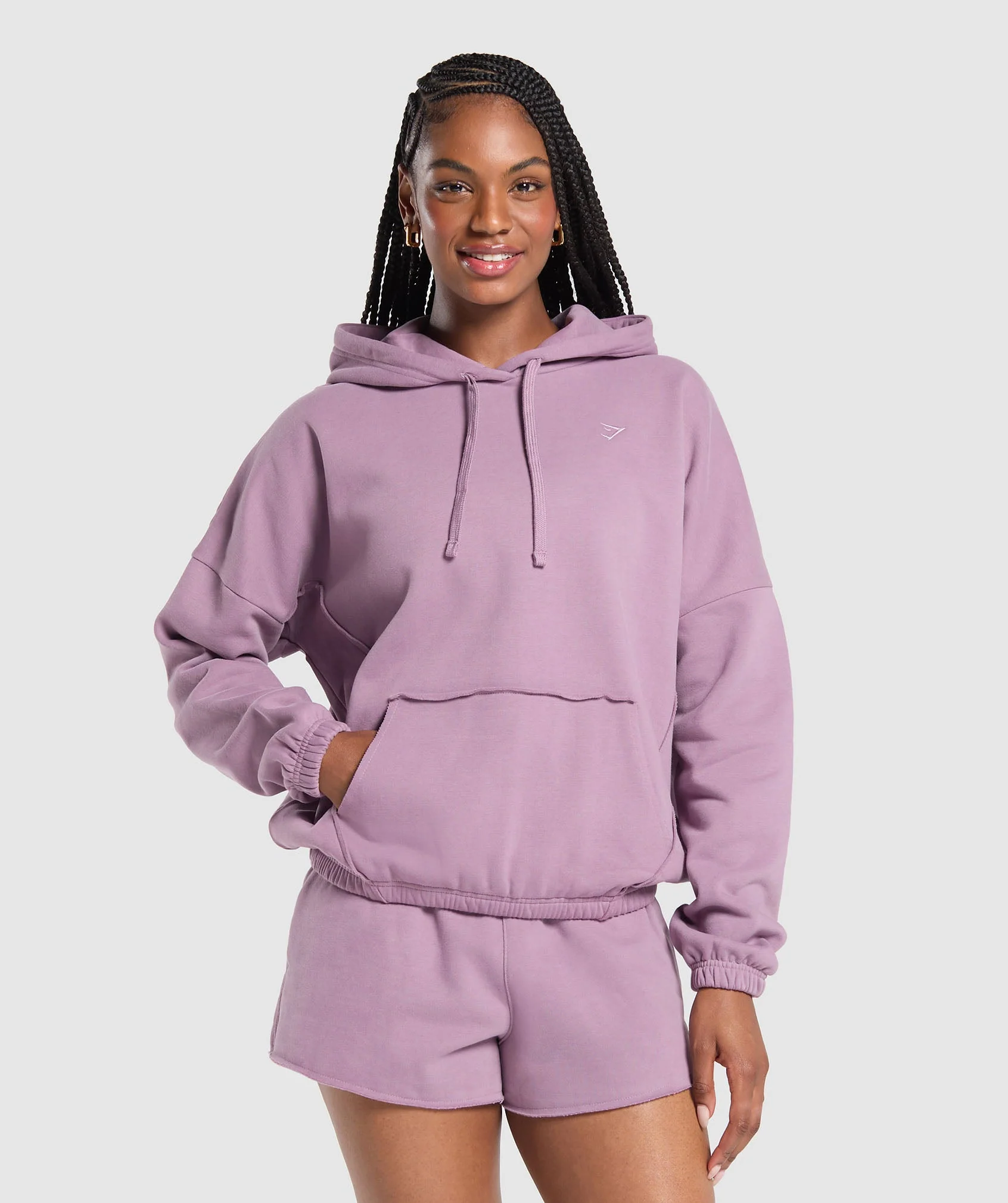 Fleece Oversized Hoodie