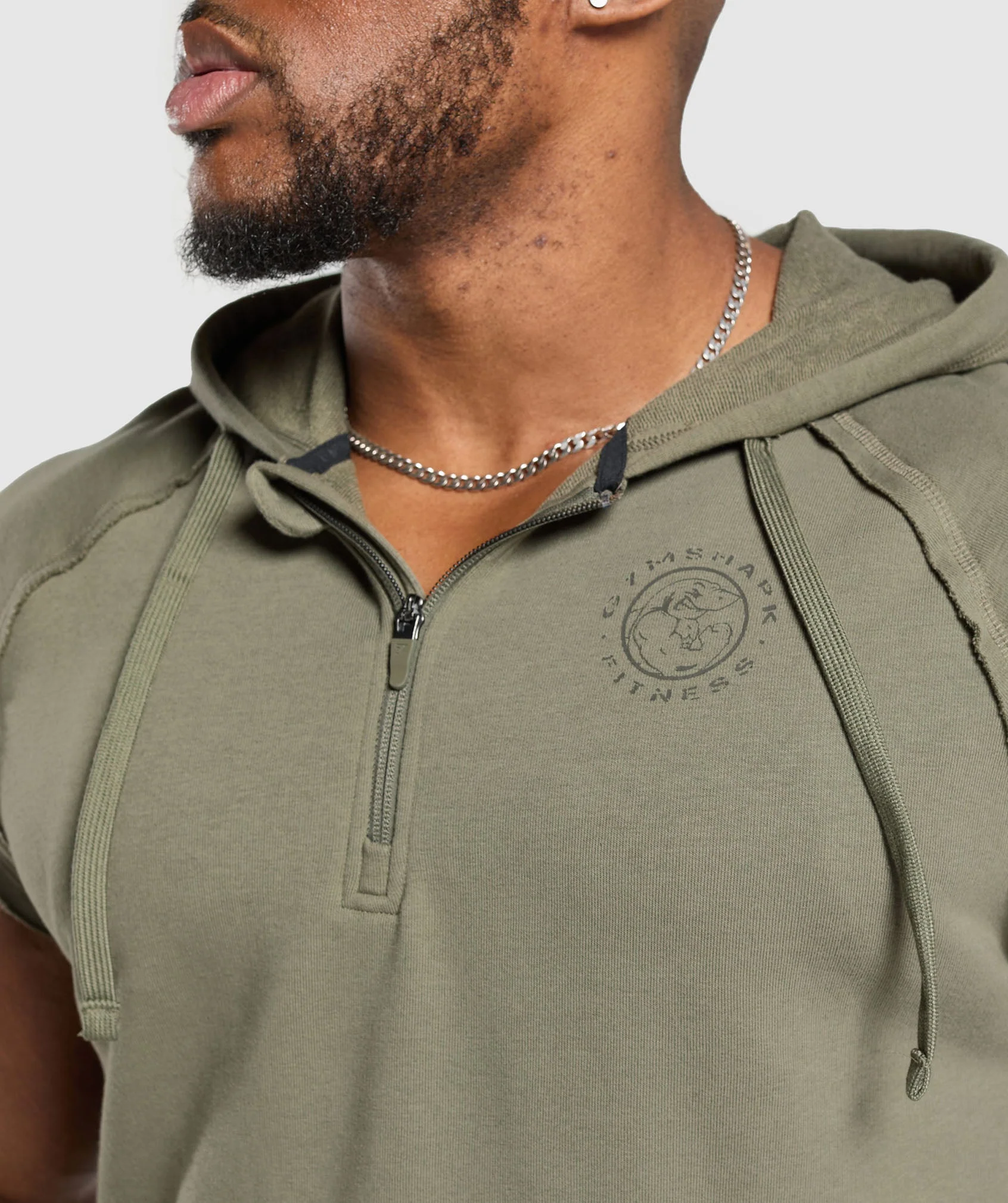 Legacy 1/4 Zip Cap Sleeve Hoodie