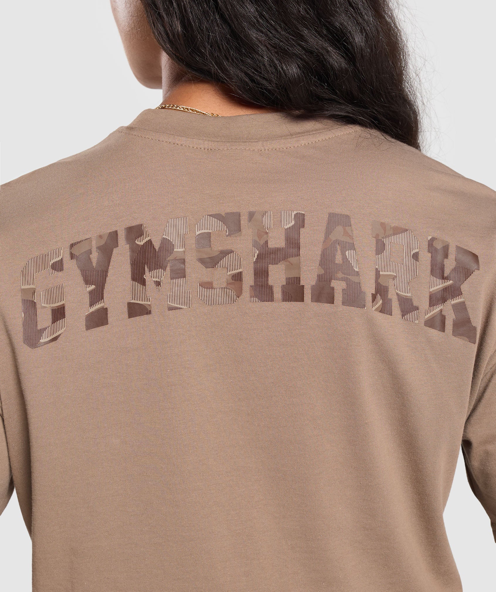 Adapt Camo Graphic Oversized Top