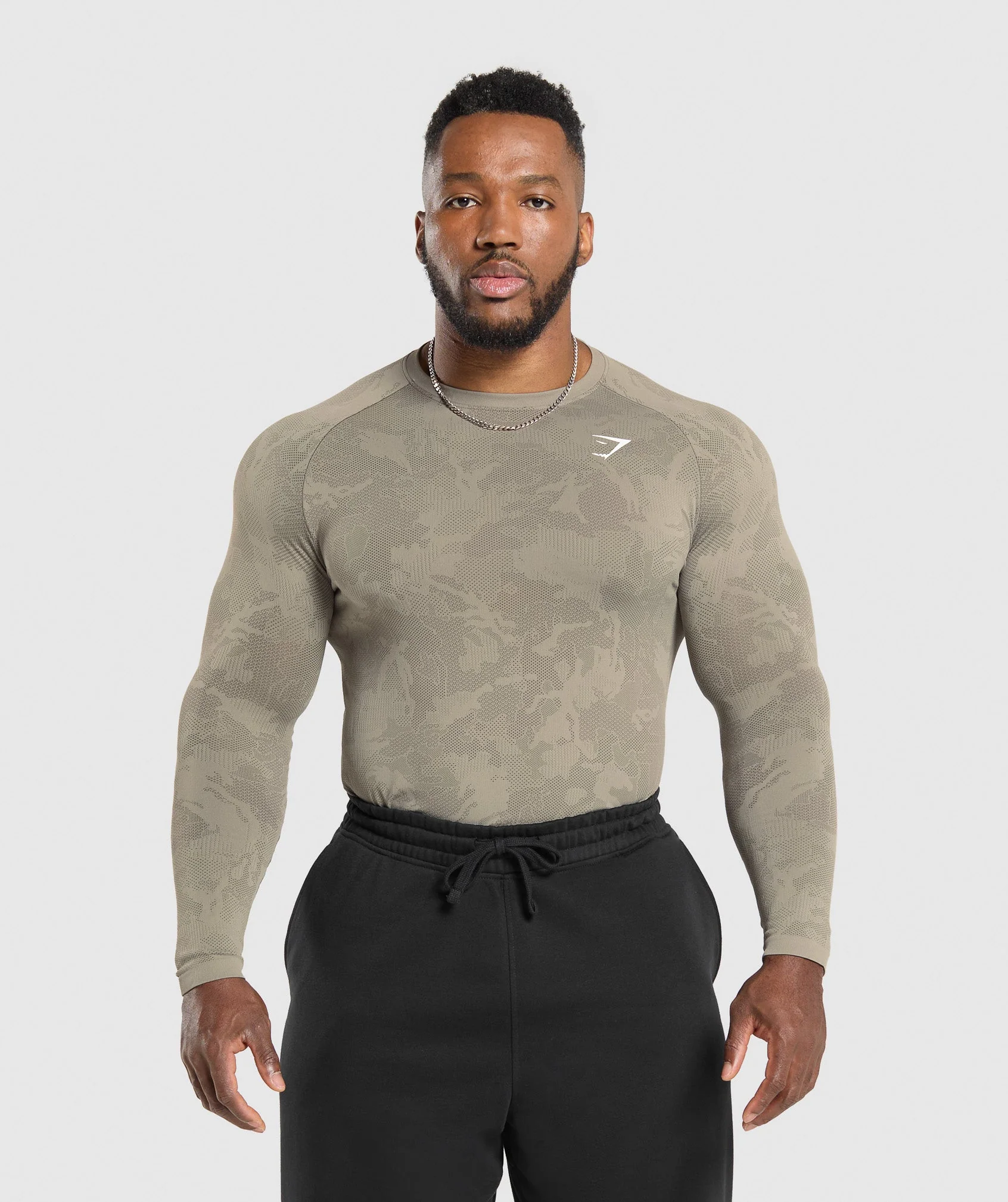 Geo Seamless Long Sleeve T-Shirt