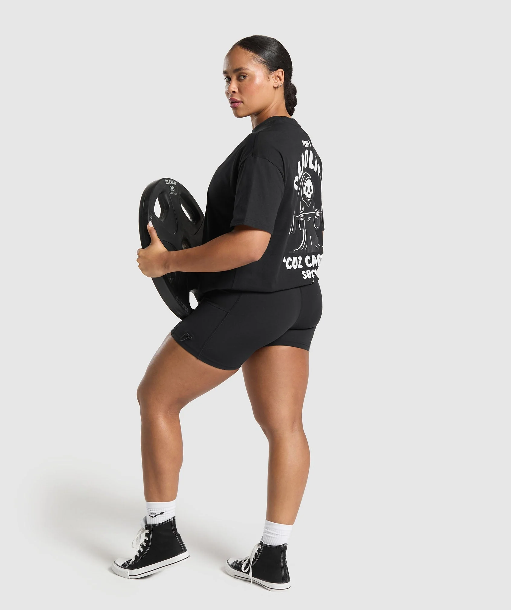 Graphic Reaper Oversized Tee