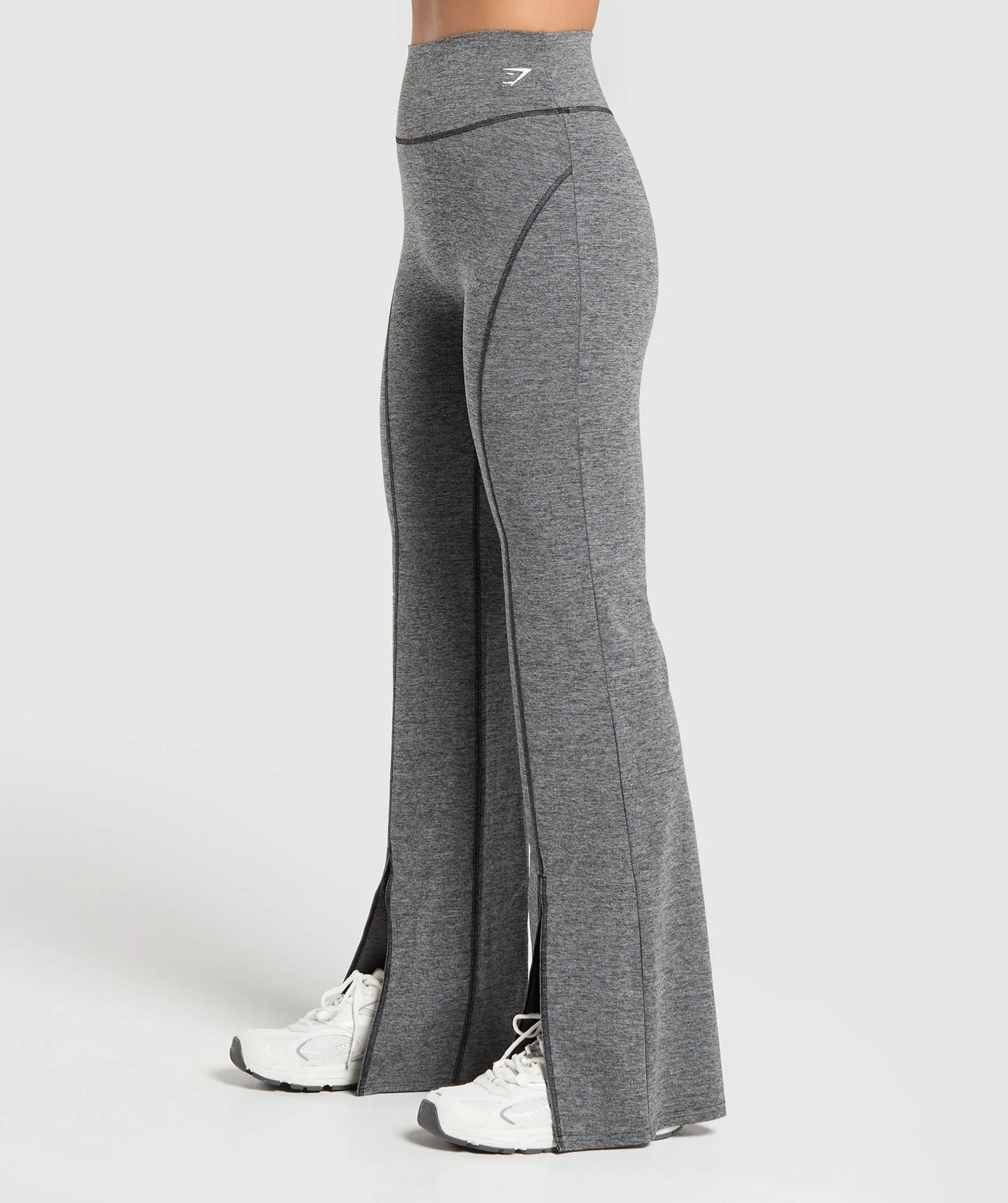 Marl Flared Leggings