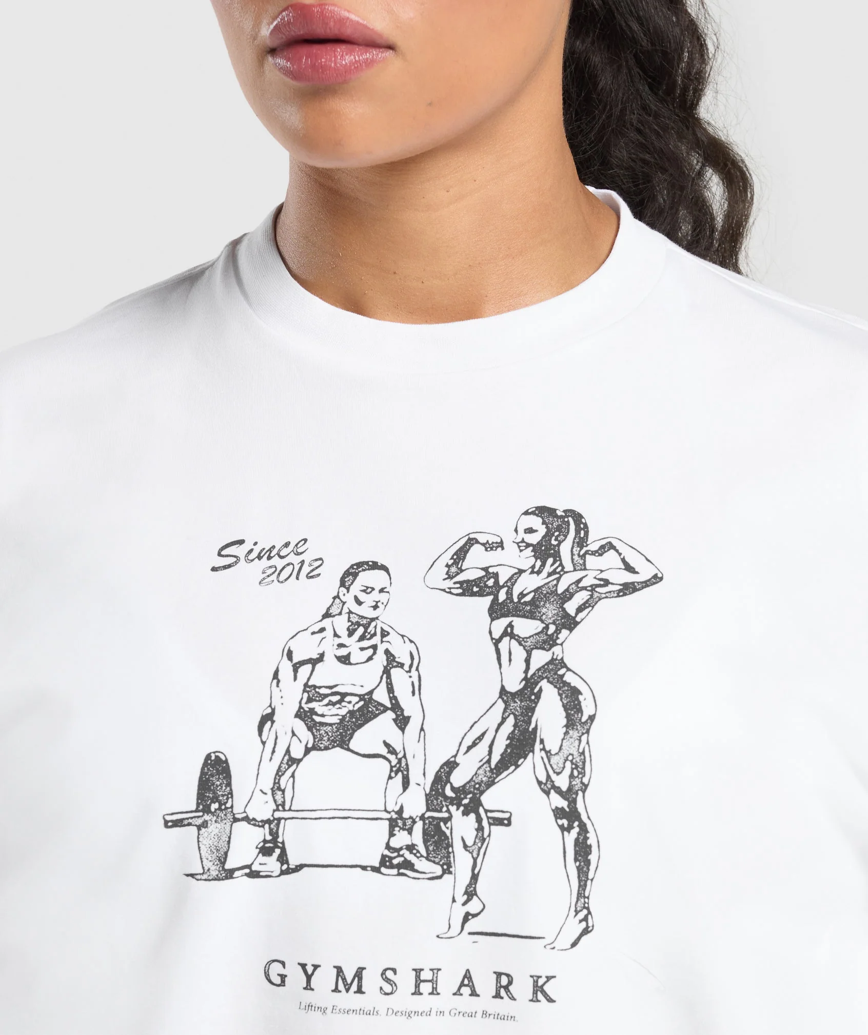 Two Strong Women Oversized T-Shirt