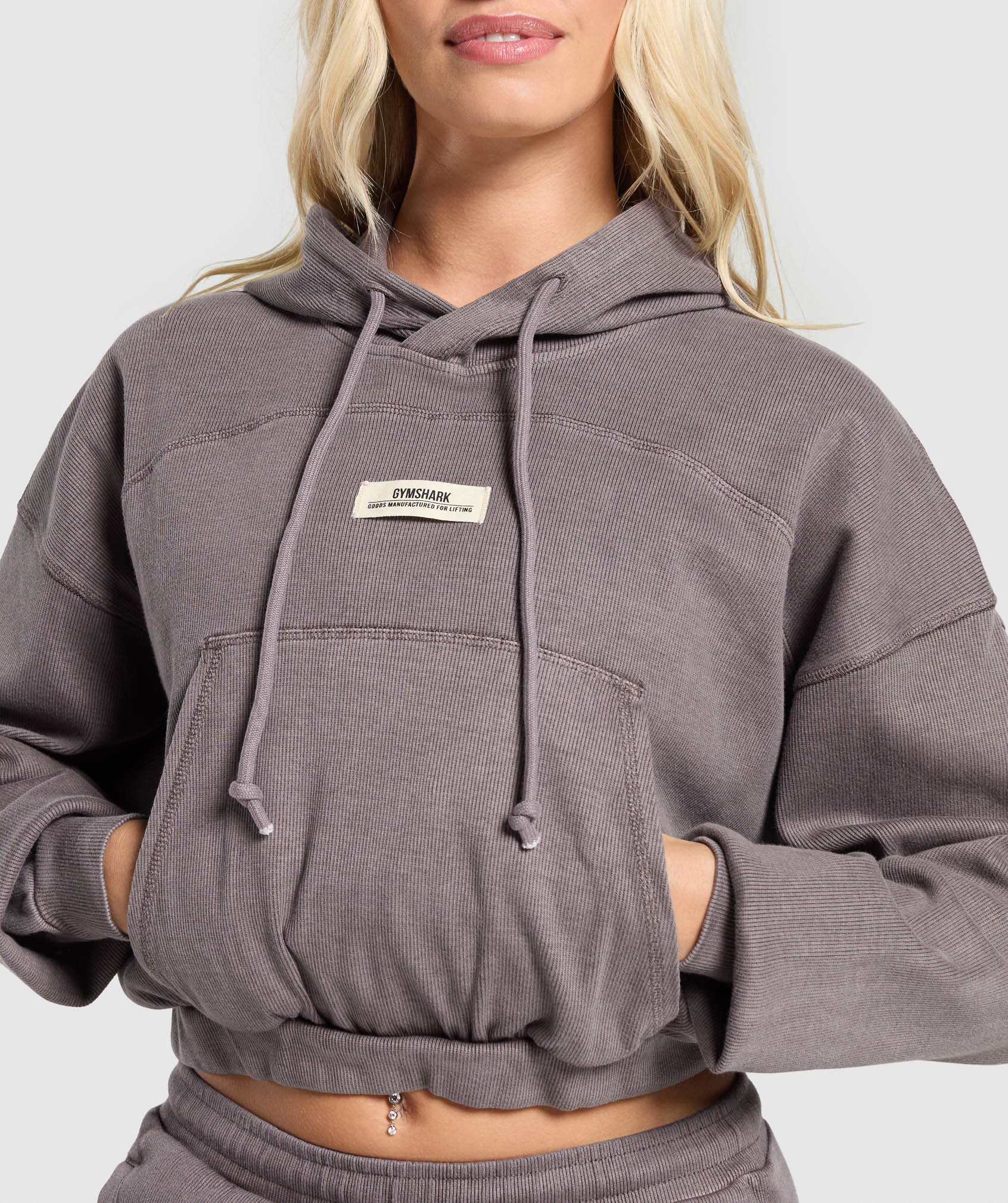 Rest Day Ribbed Hoodie