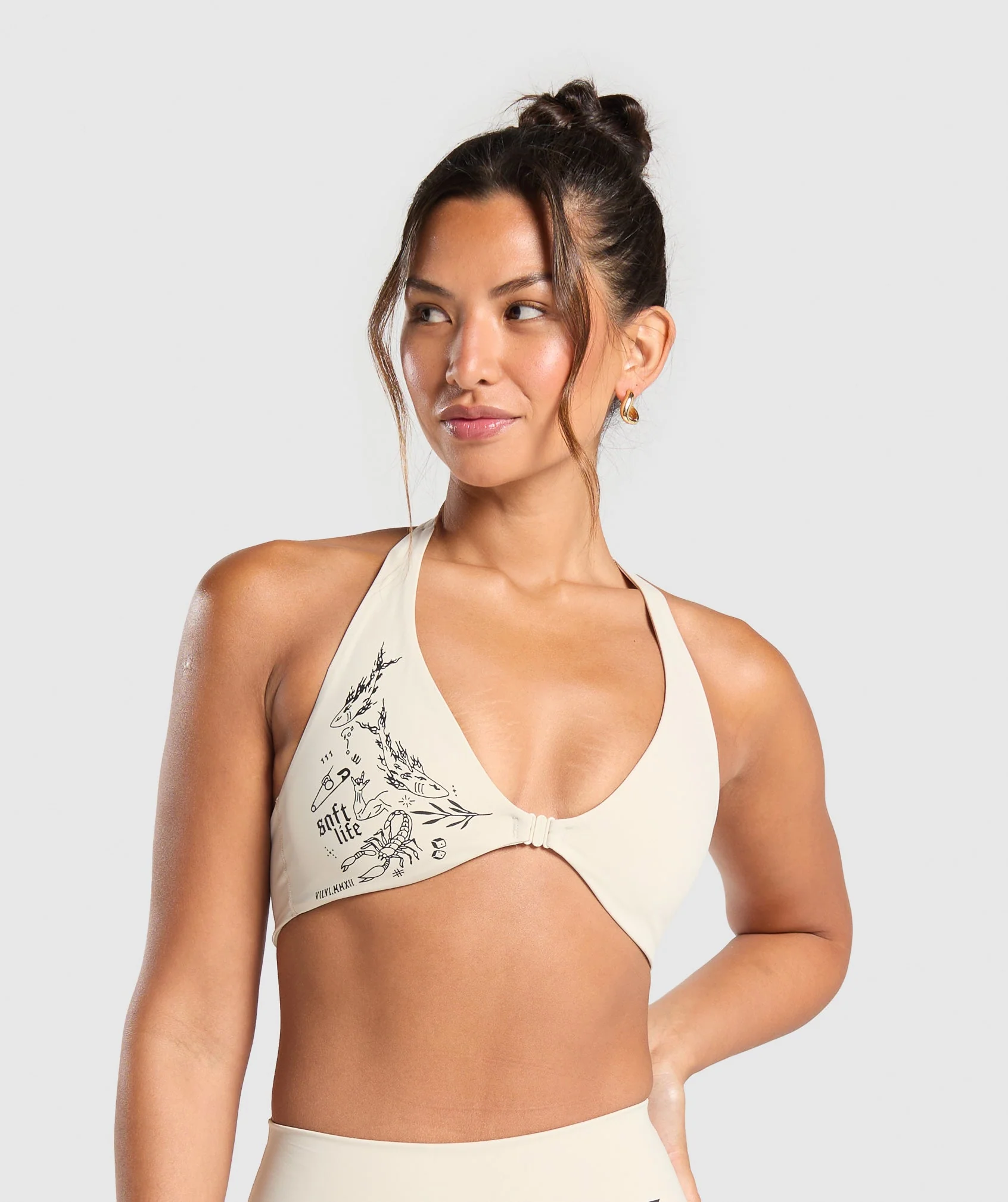 Elevate Tattoo Graphic Sports Bra