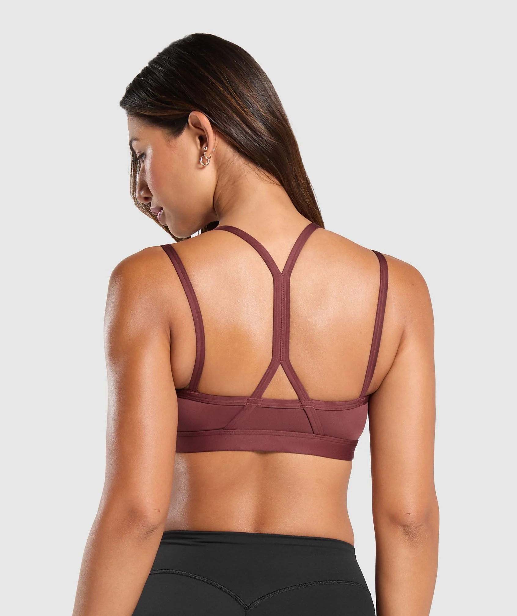 Strap Feature Sports Bra