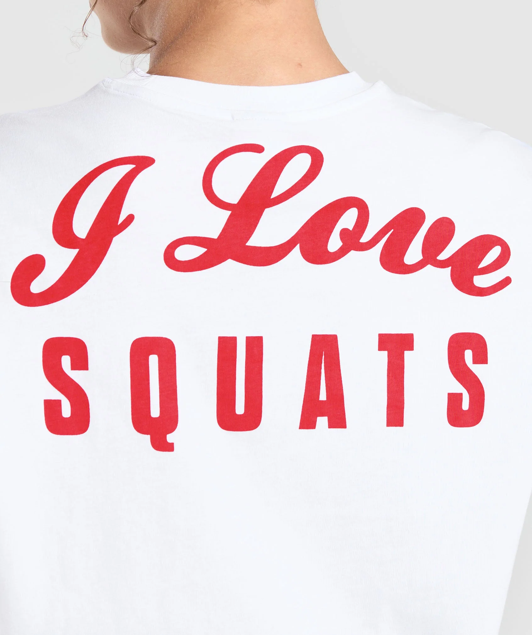 I Love Squats Long Sleeve Skater