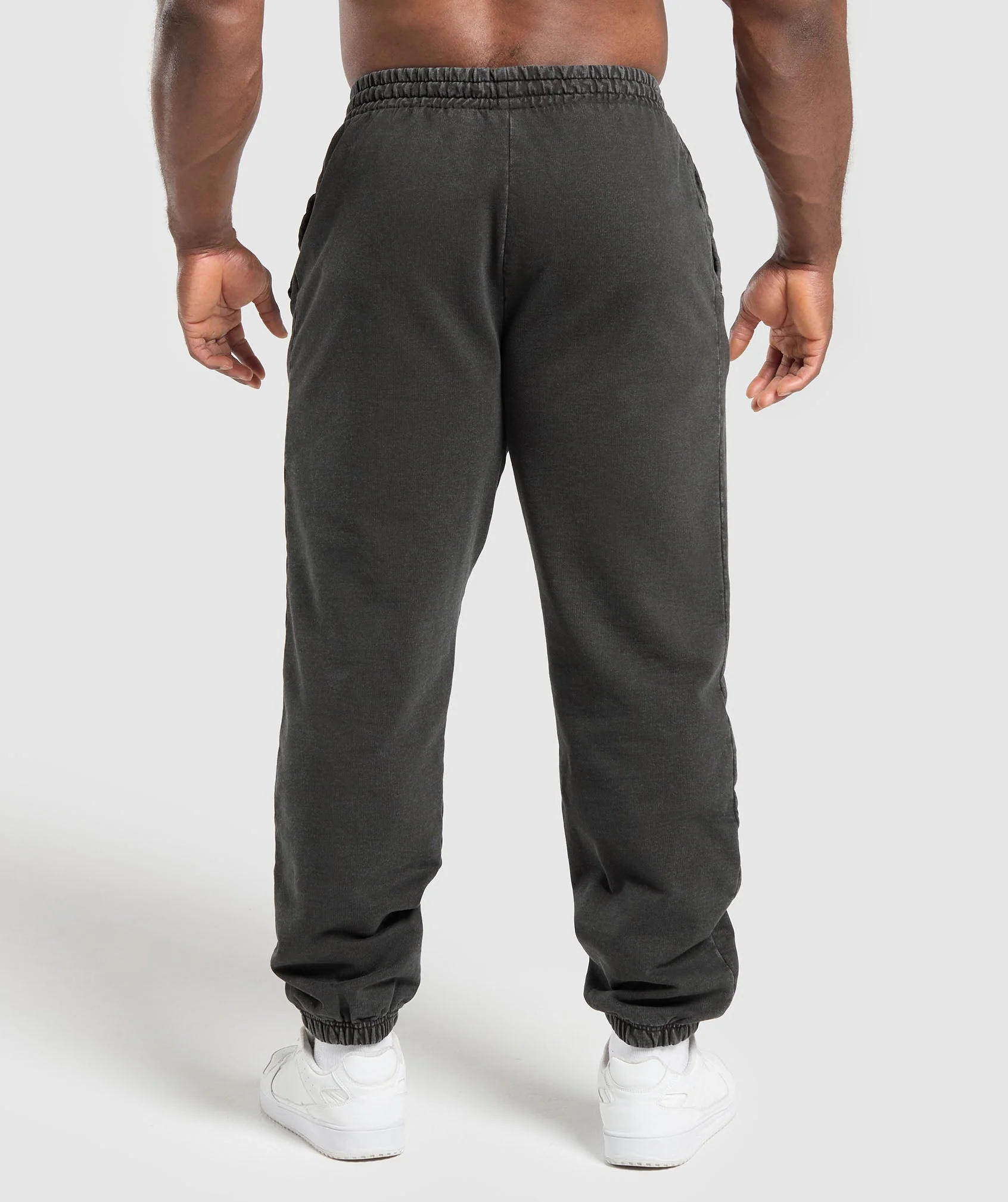 Distressed Graphic Joggers