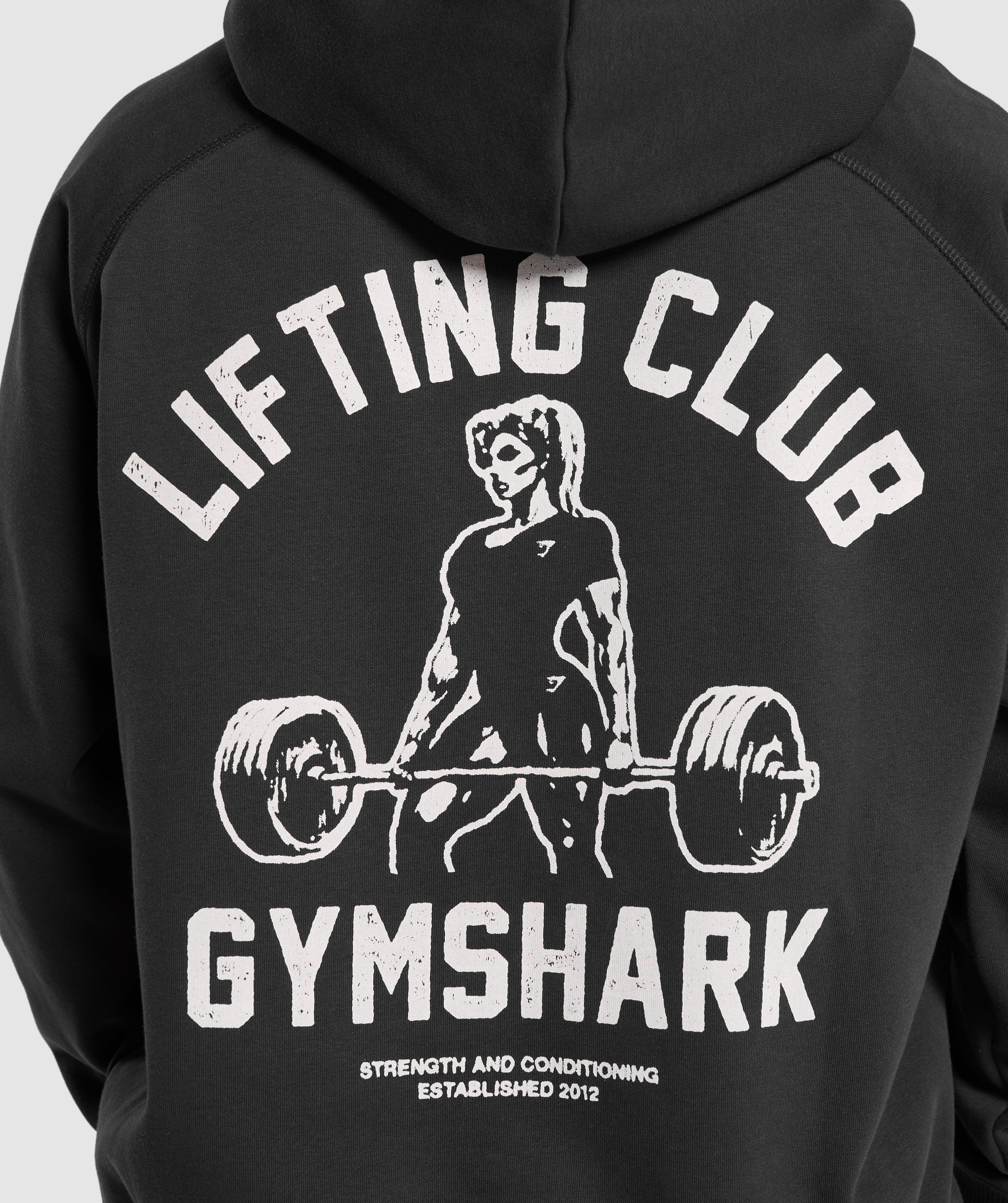 Lifting Club Graphic Brushed Hoodie
