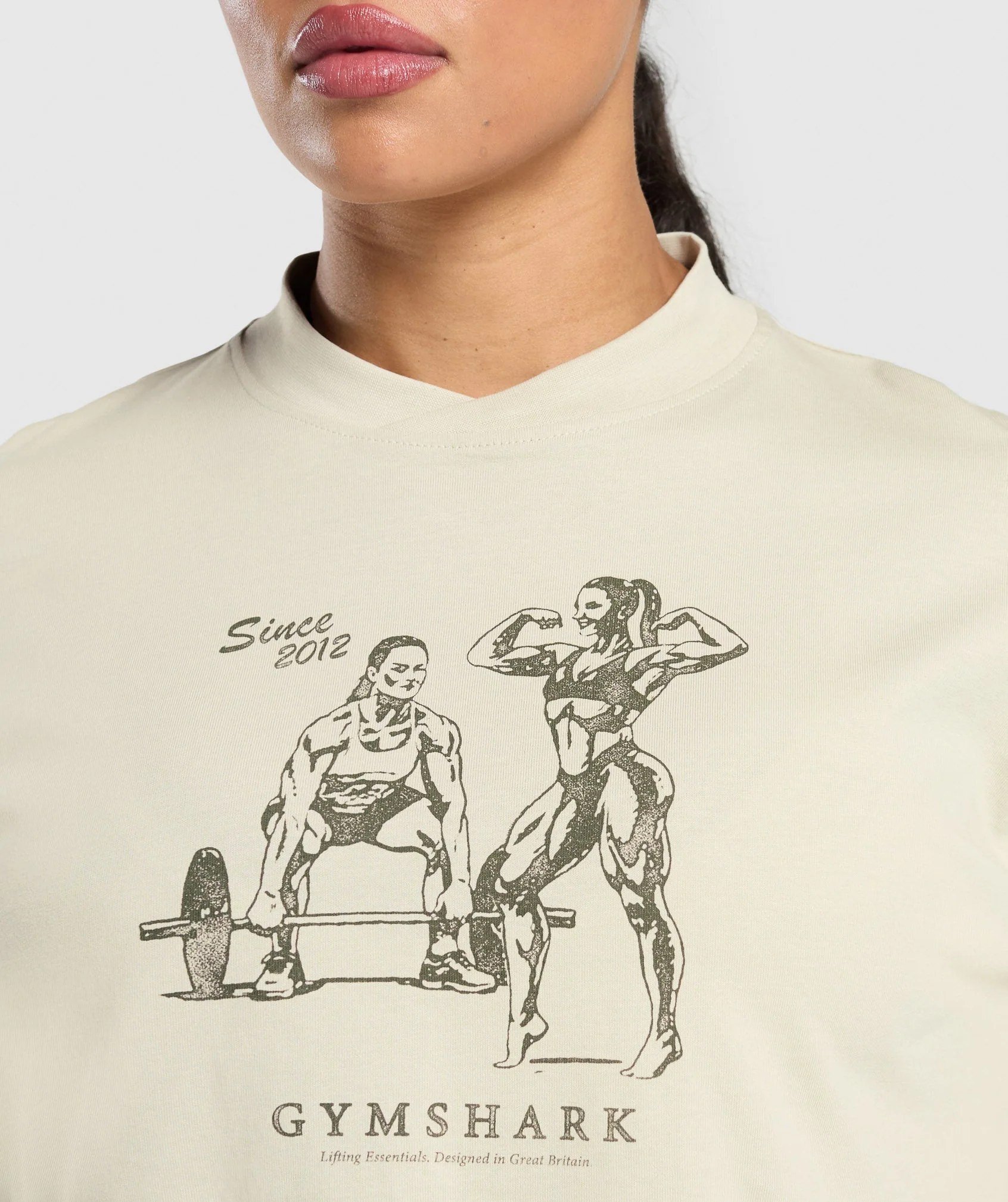 Two Strong Women Midi Long Sleeve Top