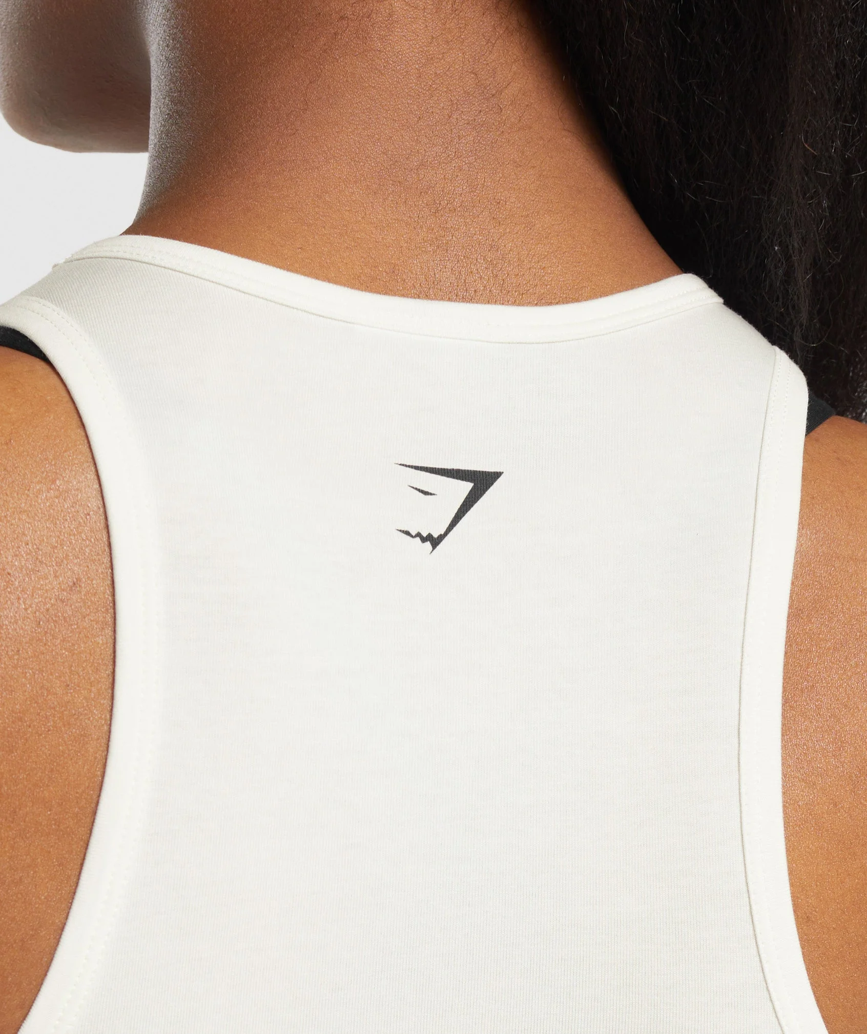 Care Label Graphic Cropped Tank