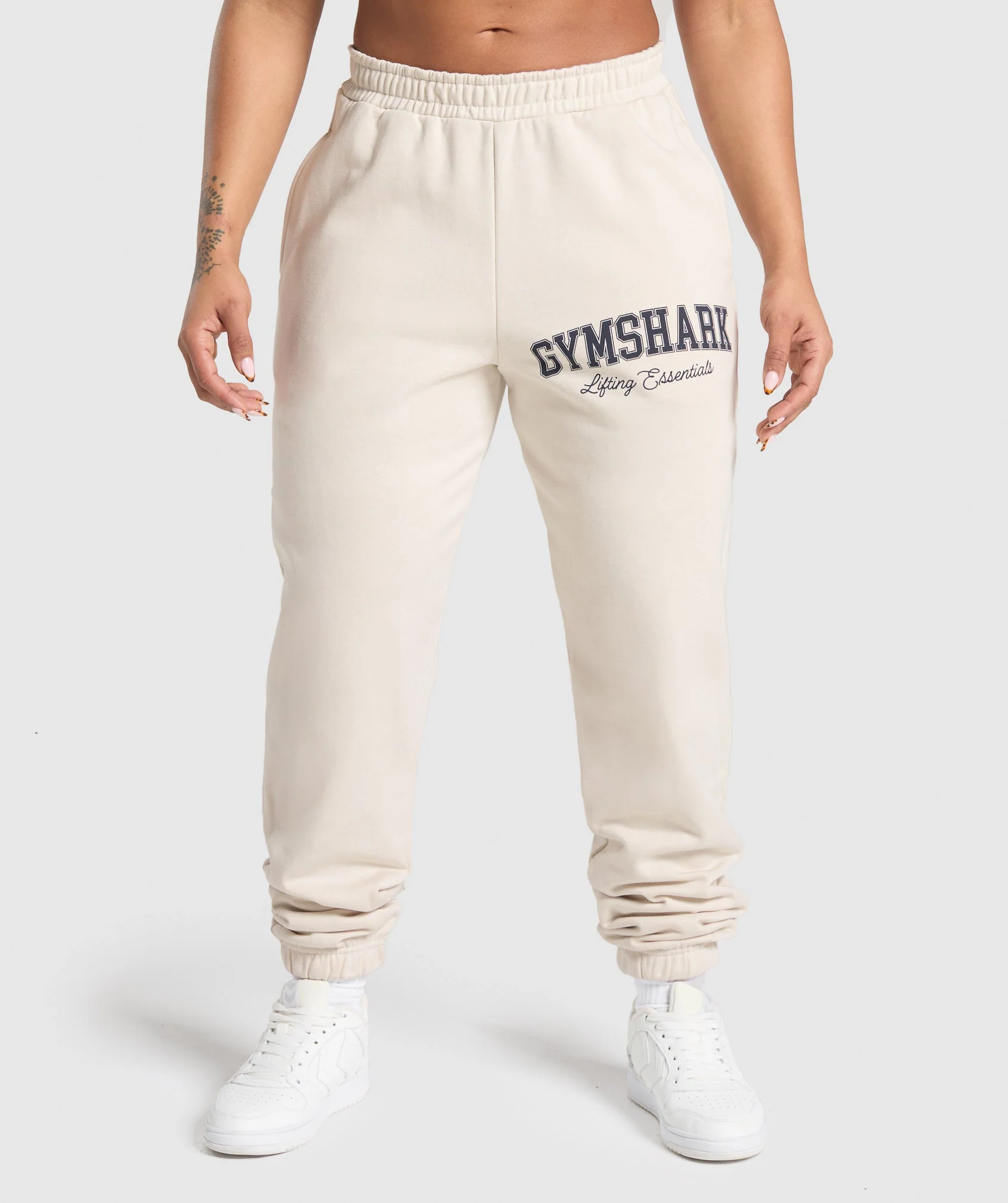 Lifting Essentials Graphic Brushed Oversized Joggers